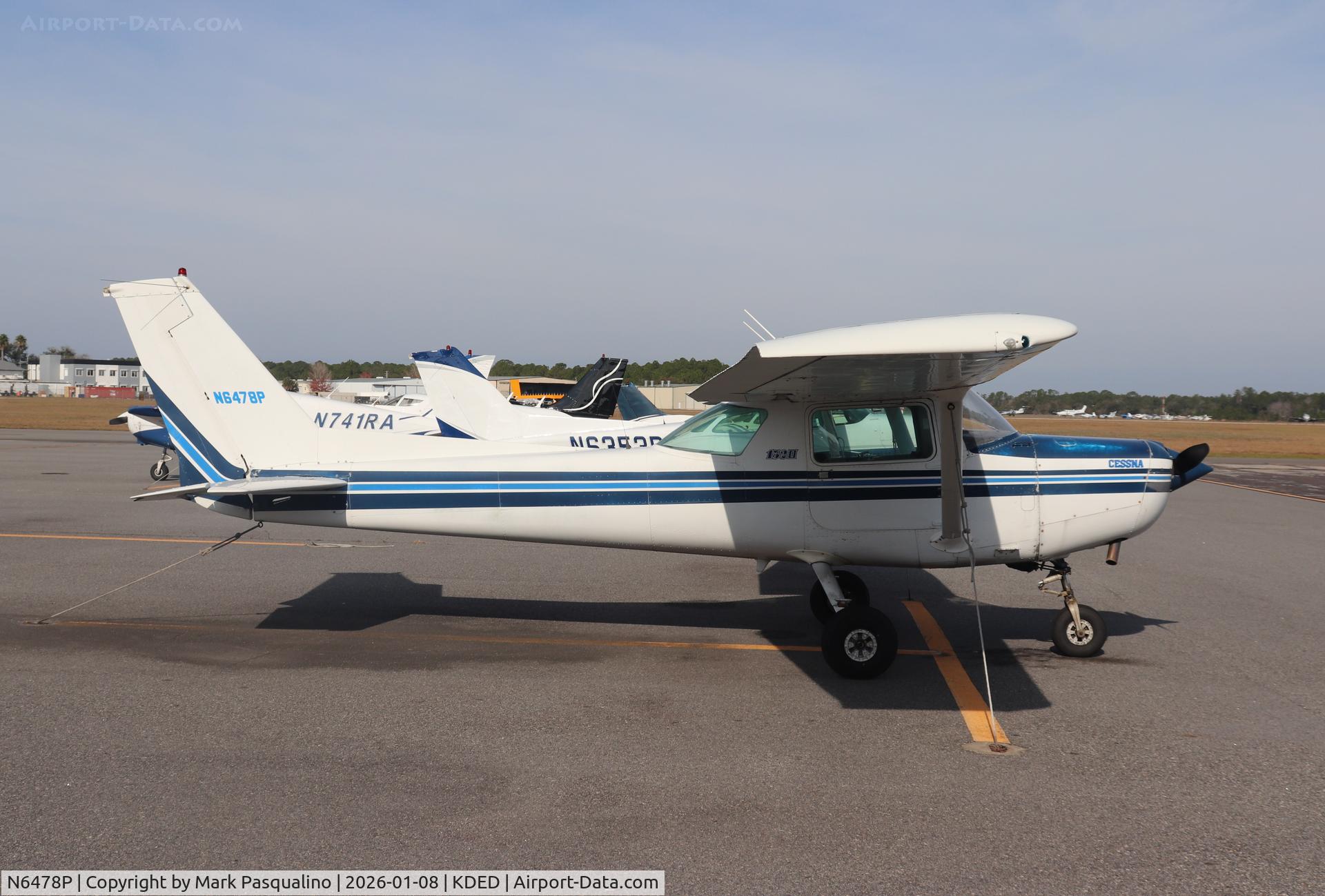 N6478P, 1981 Cessna 152 C/N 15285025, Cessna 152