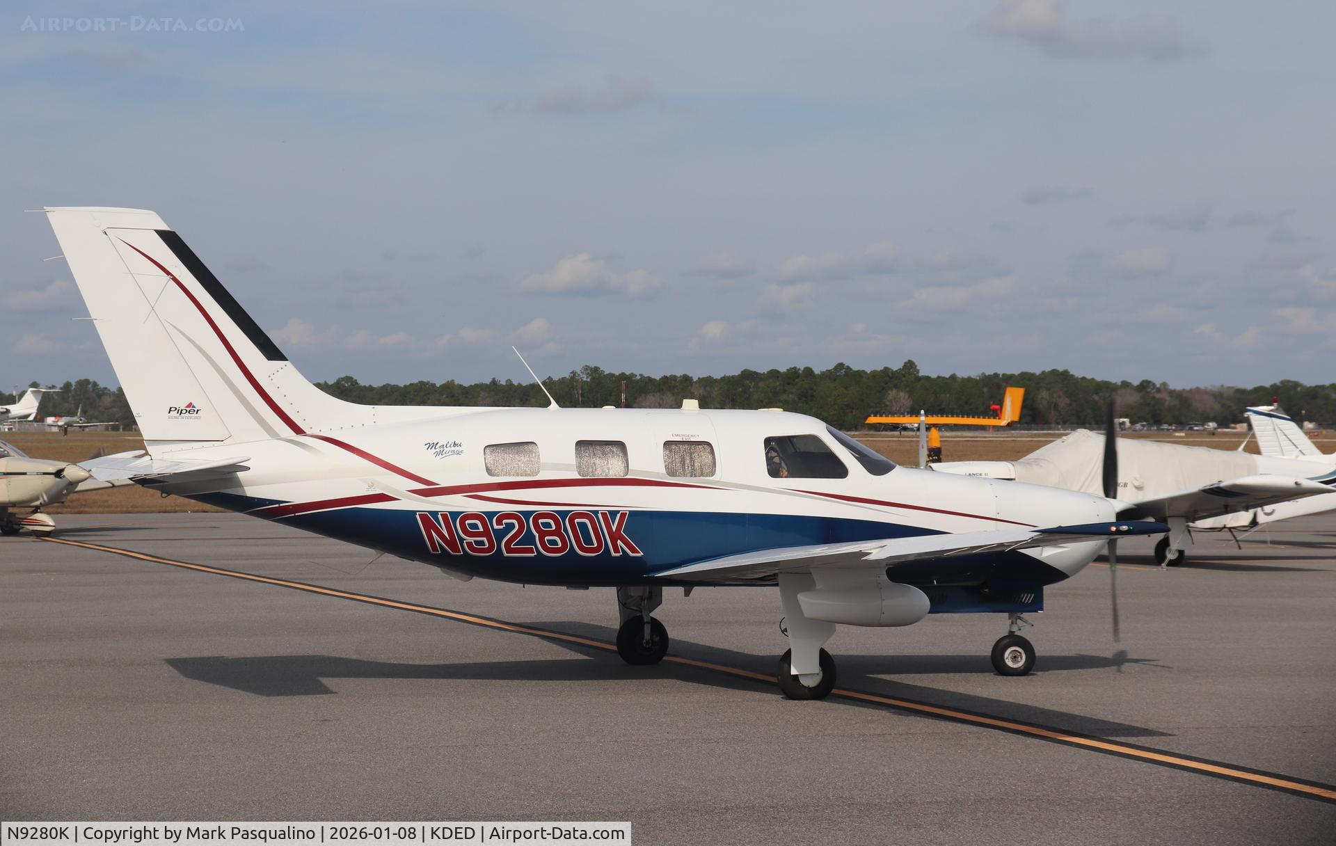 N9280K, 1997 Piper PA-46-350P Malibu Mirage C/N 4636109, Piper PA-46-350P