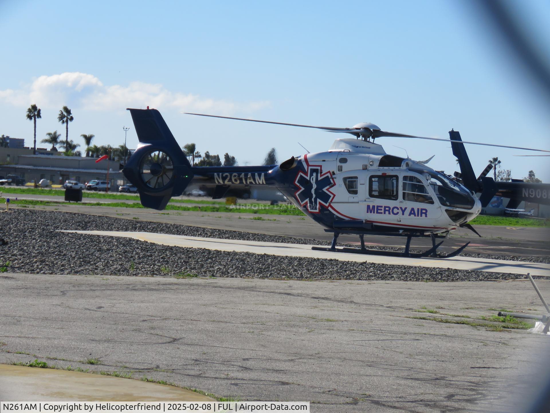 N261AM, Eurocopter EC-135P-2+ C/N 0734, Getting ready to depart