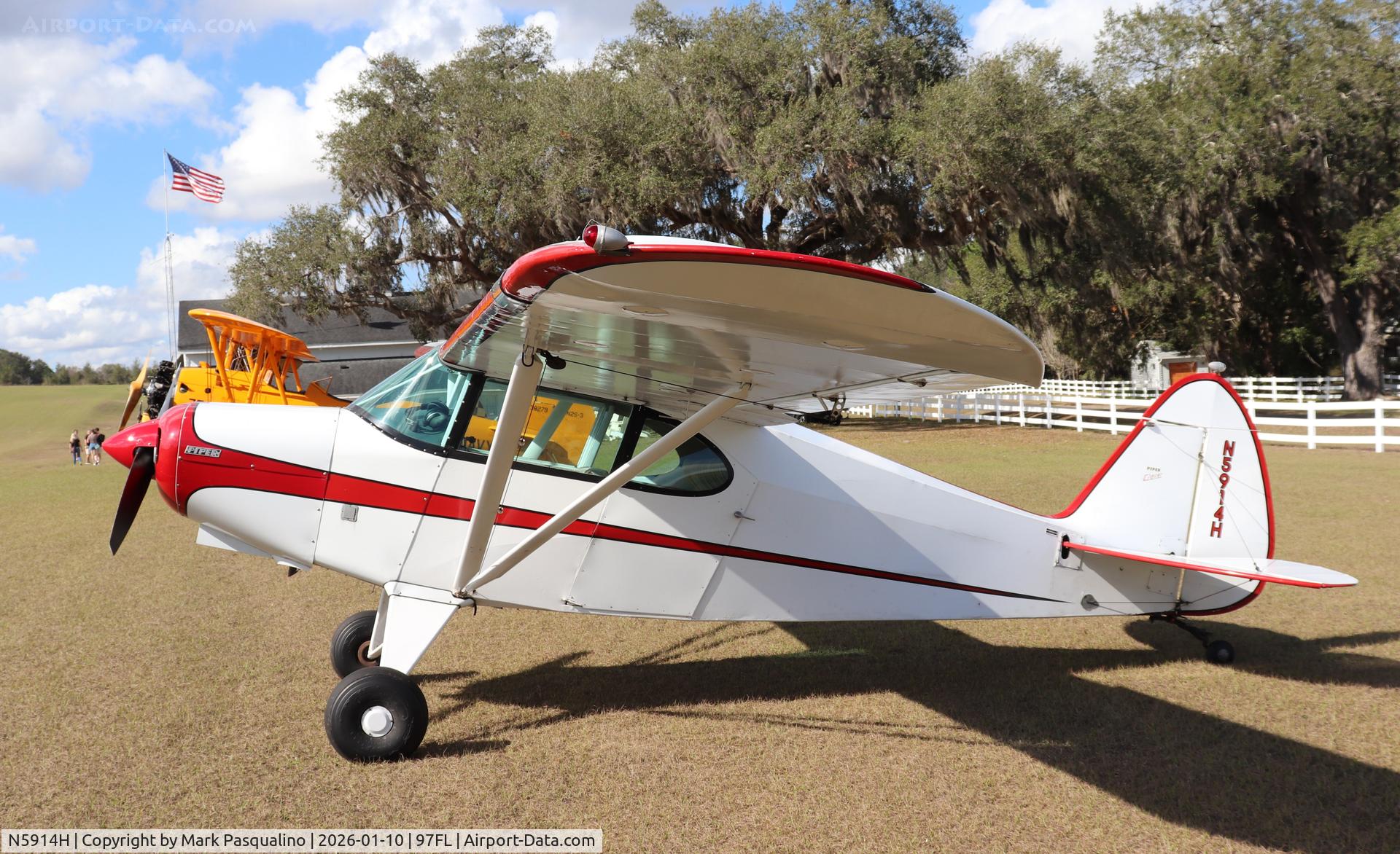 N5914H, 1949 Piper PA-16 Clipper C/N 16-538, Piper PA-16