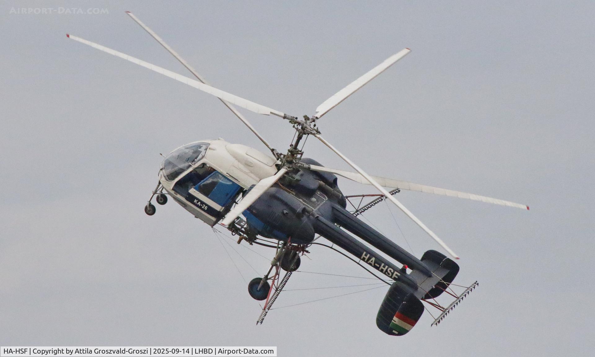 HA-HSF, 1976 Kamov KA-26 Hoodlum C/N 7605508, LHBD - Börgönd Airport, Hungary