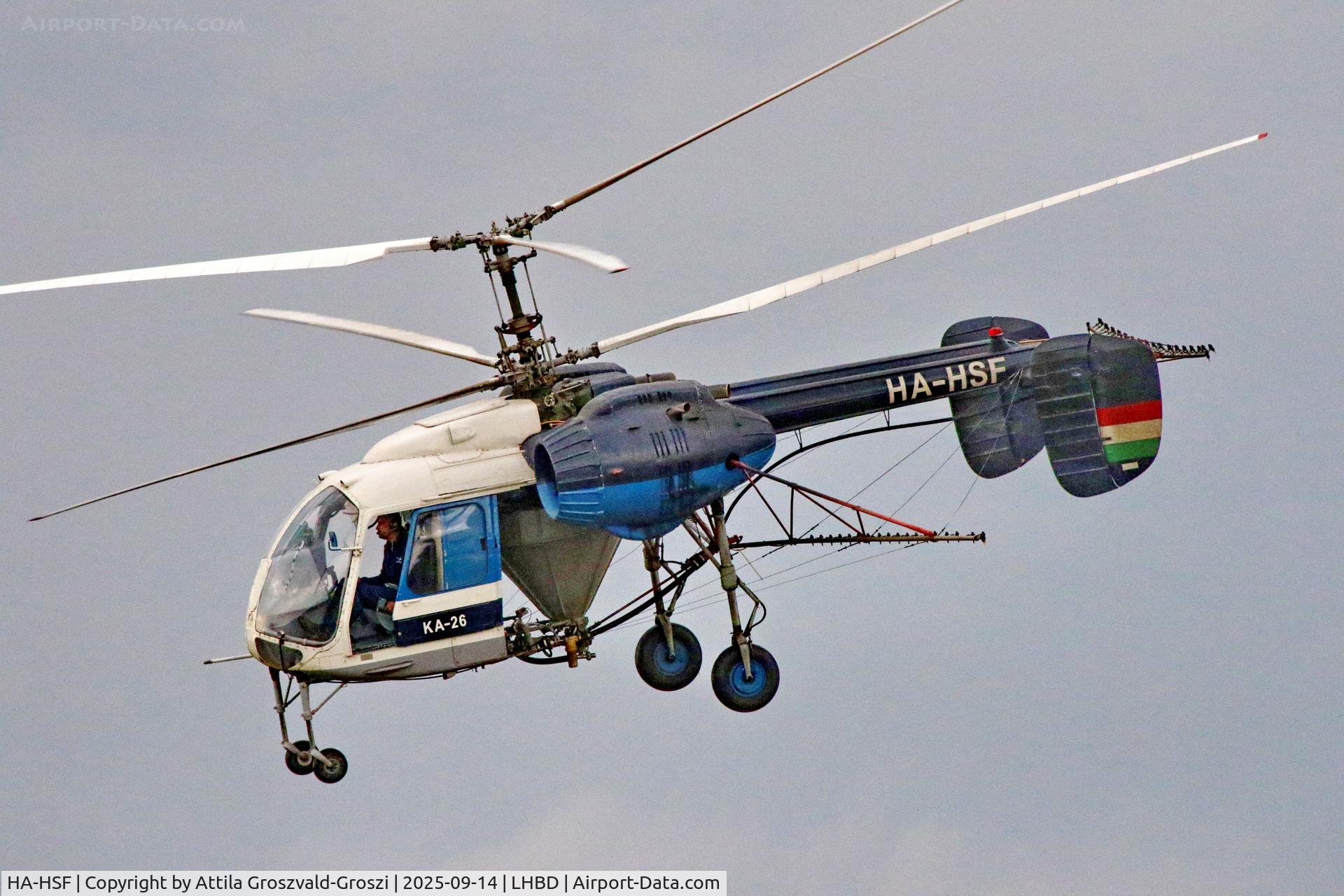 HA-HSF, 1976 Kamov KA-26 Hoodlum C/N 7605508, LHBD - Börgönd Airport, Hungary