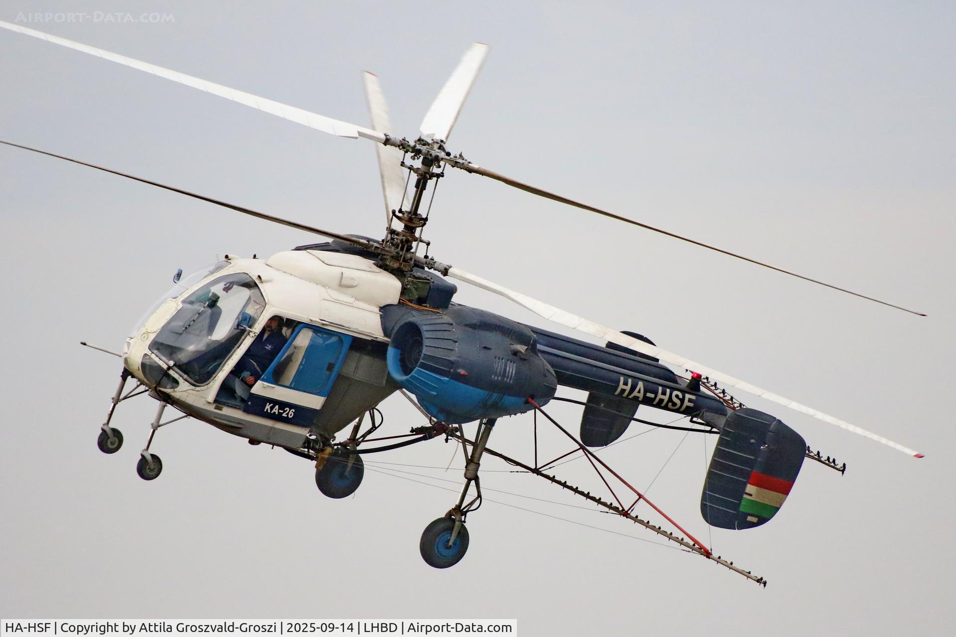 HA-HSF, 1976 Kamov KA-26 Hoodlum C/N 7605508, LHBD - Börgönd Airport, Hungary