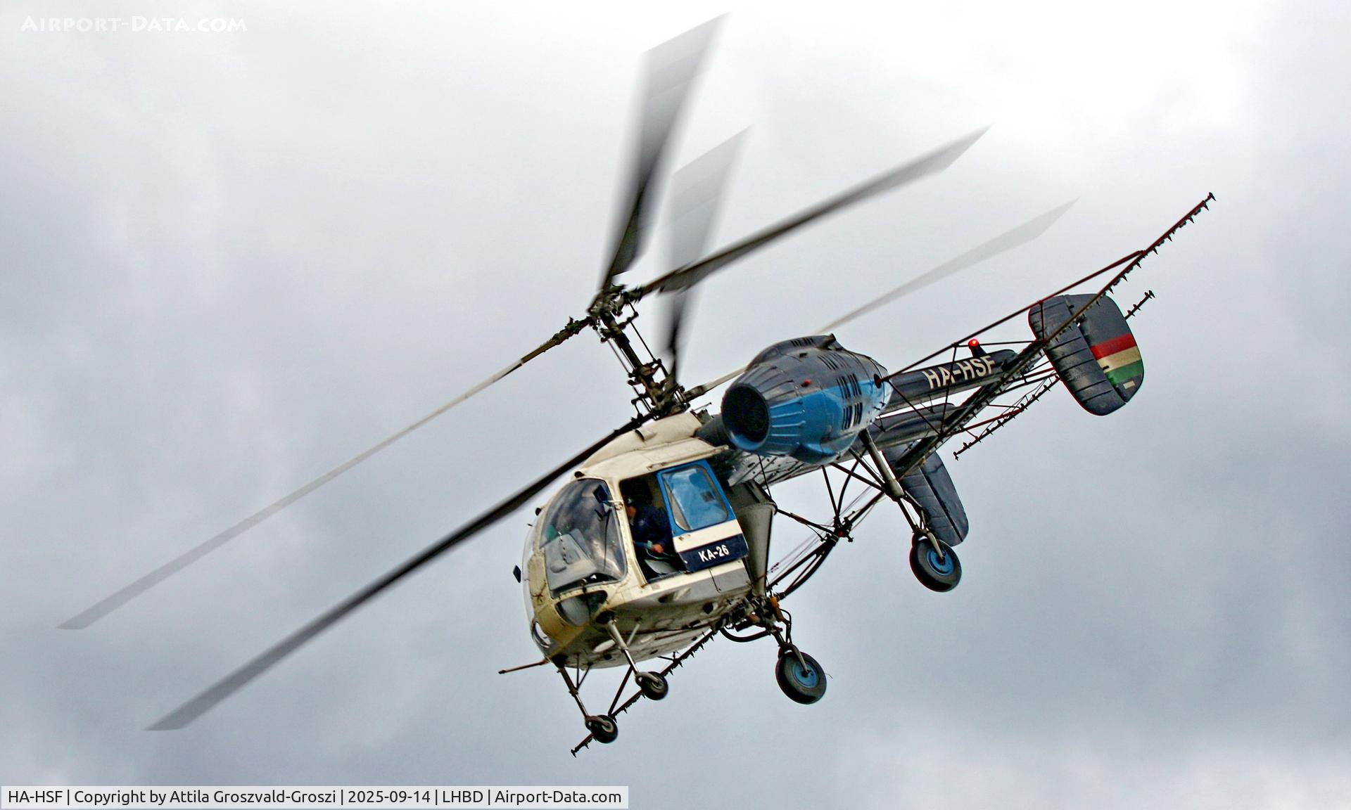 HA-HSF, 1976 Kamov KA-26 Hoodlum C/N 7605508, LHBD - Börgönd Airport, Hungary