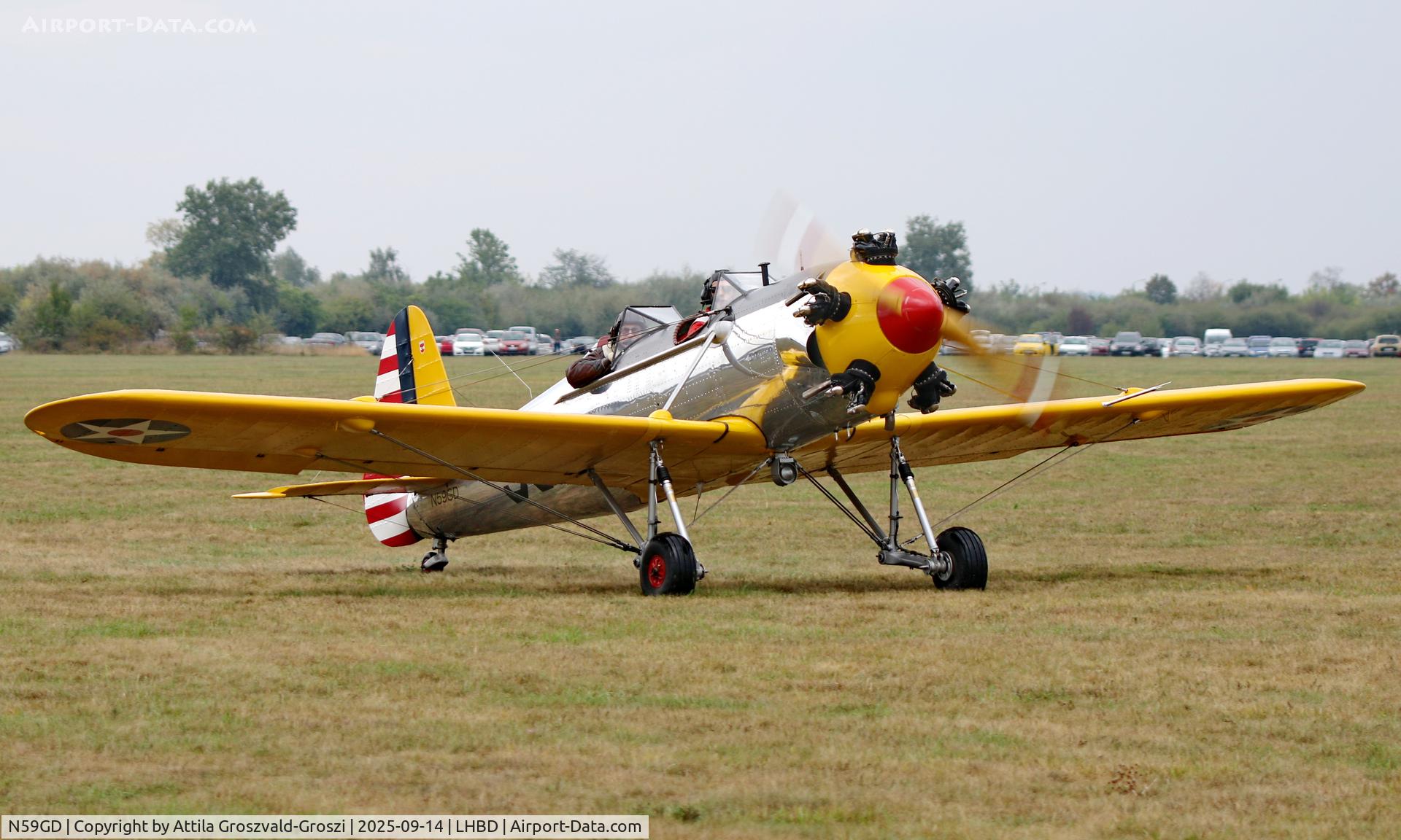 N59GD, 1942 Ryan Aeronautical ST3KR C/N 2186, LHBD - Börgönd Airport, Hungary