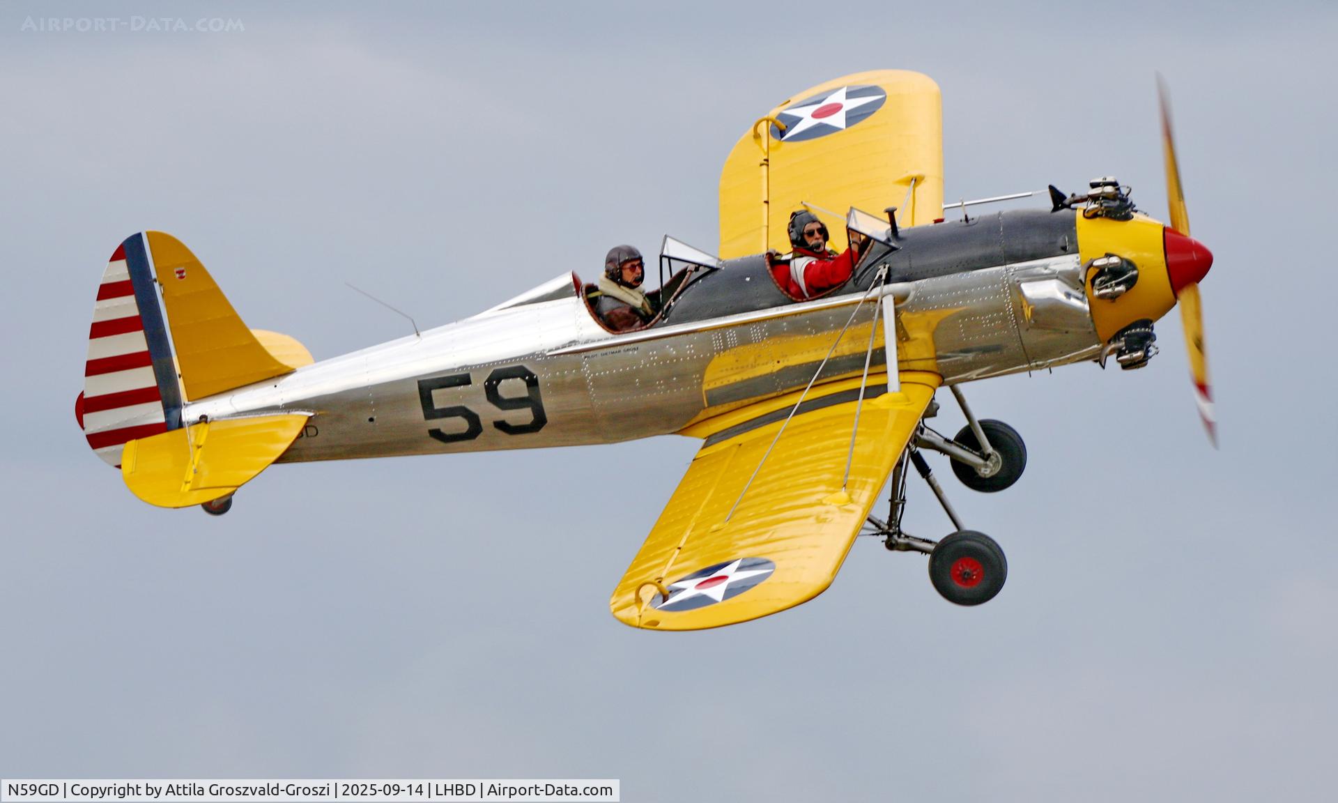 N59GD, 1942 Ryan Aeronautical ST3KR C/N 2186, LHBD - Börgönd Airport, Hungary