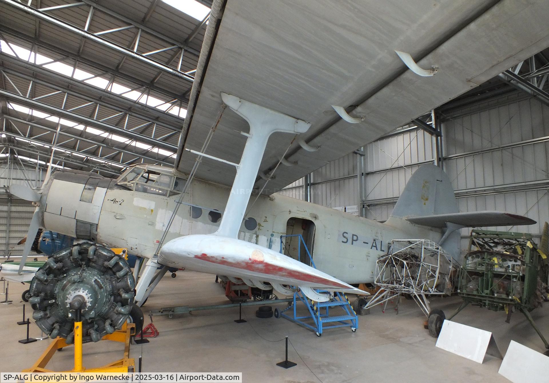 SP-ALG, Antonov (PZL-Mielec) An-2R C/N 1G213-20, Antonov (PZL-Mielec) An-2R COLT at the FPAC (Fundació Parc Aeronàutic de Catalunya) Museu Aeronàutic de Catalunya at Sabadell airport
