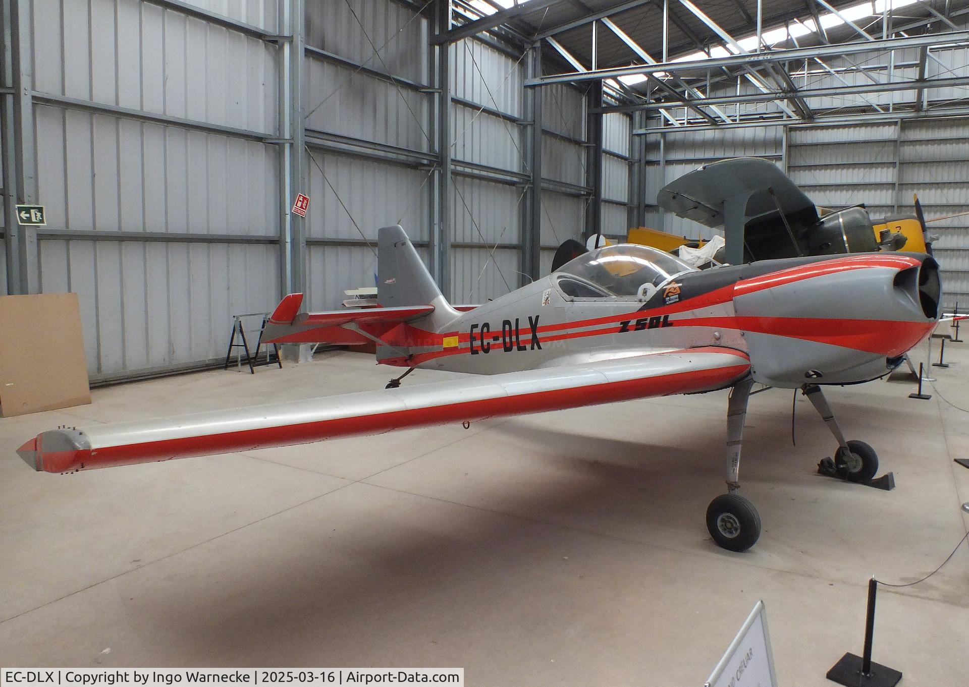 EC-DLX, Zlín Z-50L C/N 0023, Zlín Z-50L (minus prop) at the FPAC (Fundació Parc Aeronàutic de Catalunya) Museu Aeronàutic de Catalunya at Sabadell airport