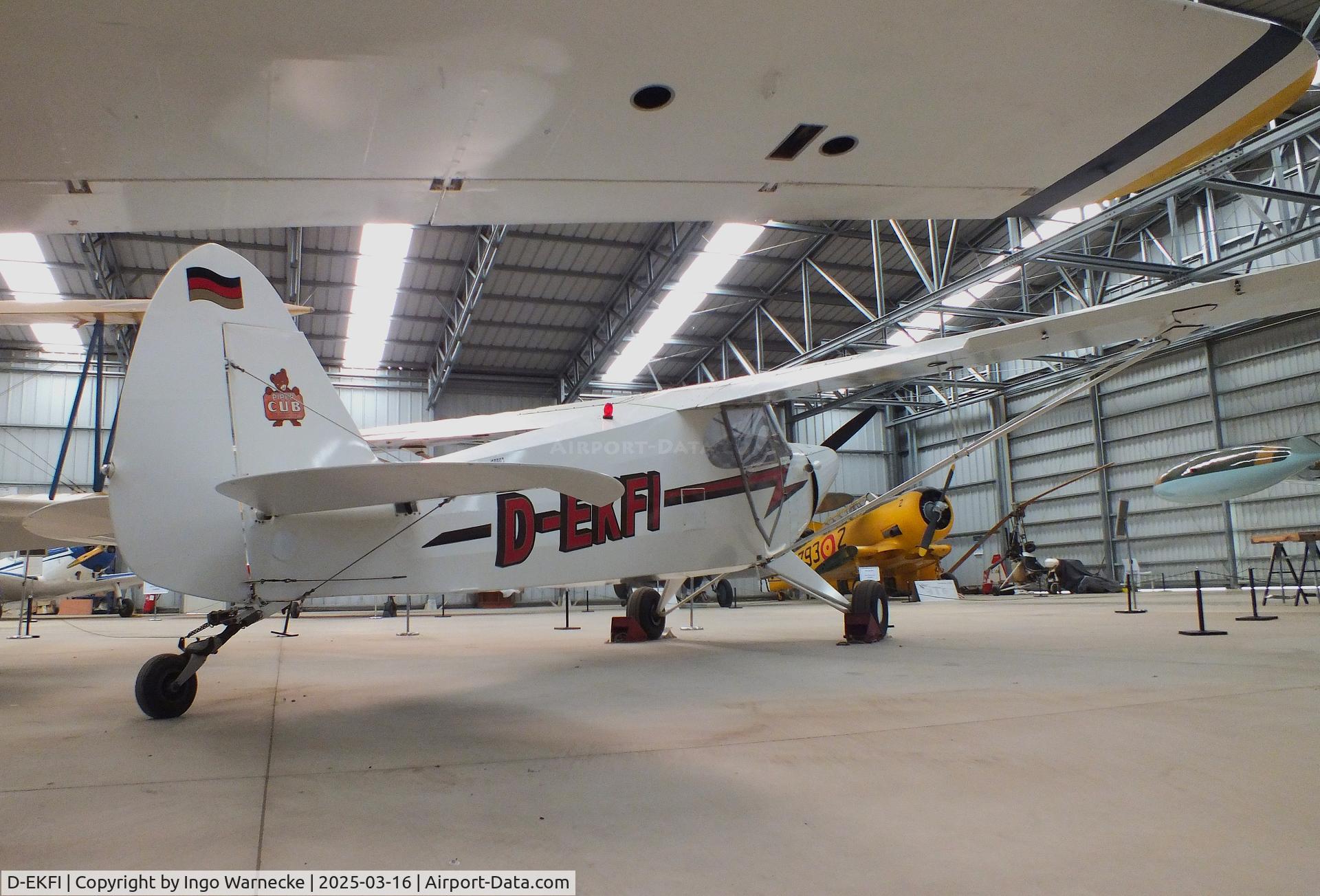 D-EKFI, 1947 Piper PA-12 Super Cruiser C/N 12-1528, Piper PA-12 Super Cruiser at the FPAC (Fundació Parc Aeronàutic de Catalunya) Museu Aeronàutic de Catalunya at Sabadell airport
