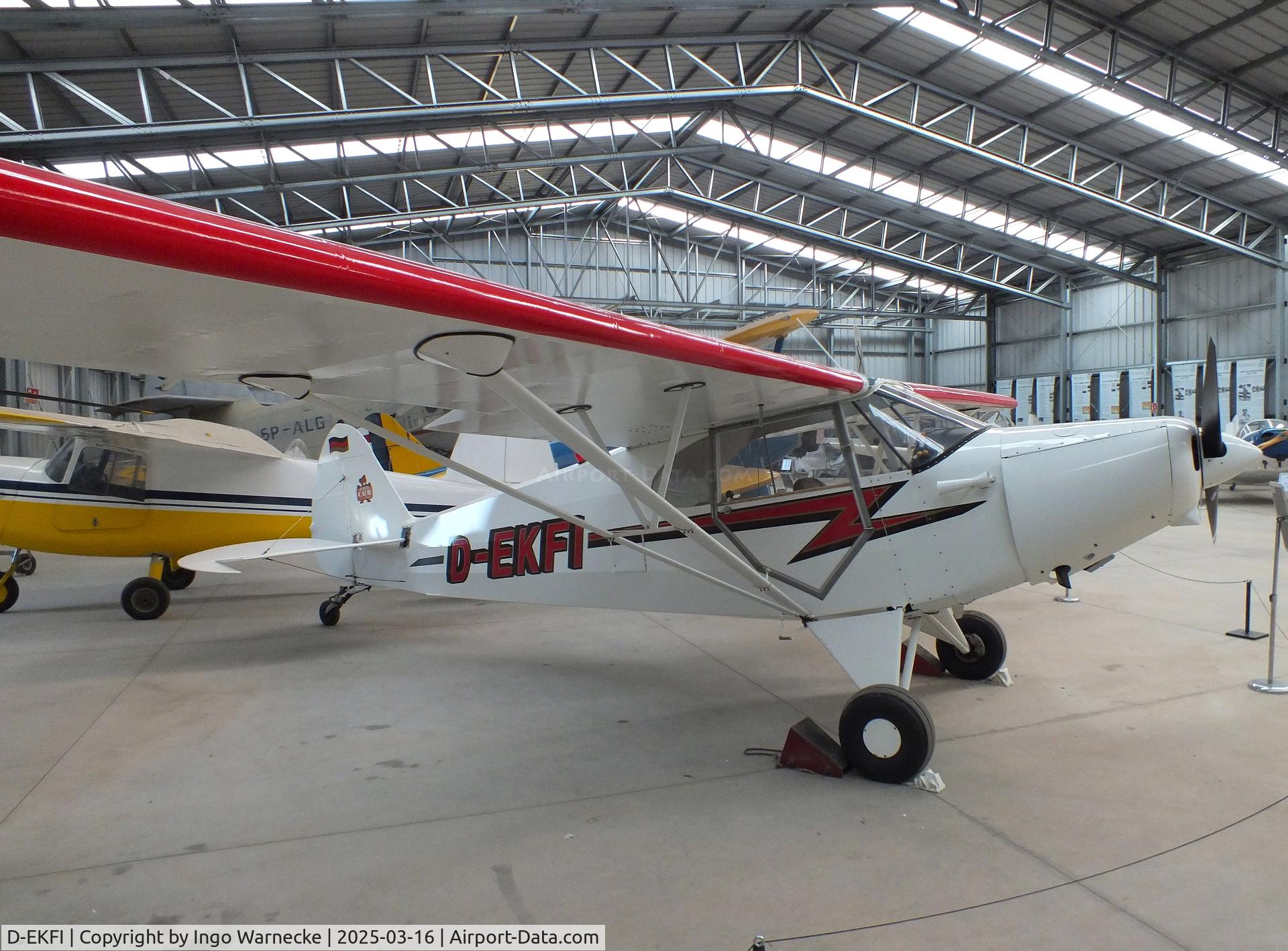 D-EKFI, 1947 Piper PA-12 Super Cruiser C/N 12-1528, Piper PA-12 Super Cruiser at the FPAC (Fundació Parc Aeronàutic de Catalunya) Museu Aeronàutic de Catalunya at Sabadell airport