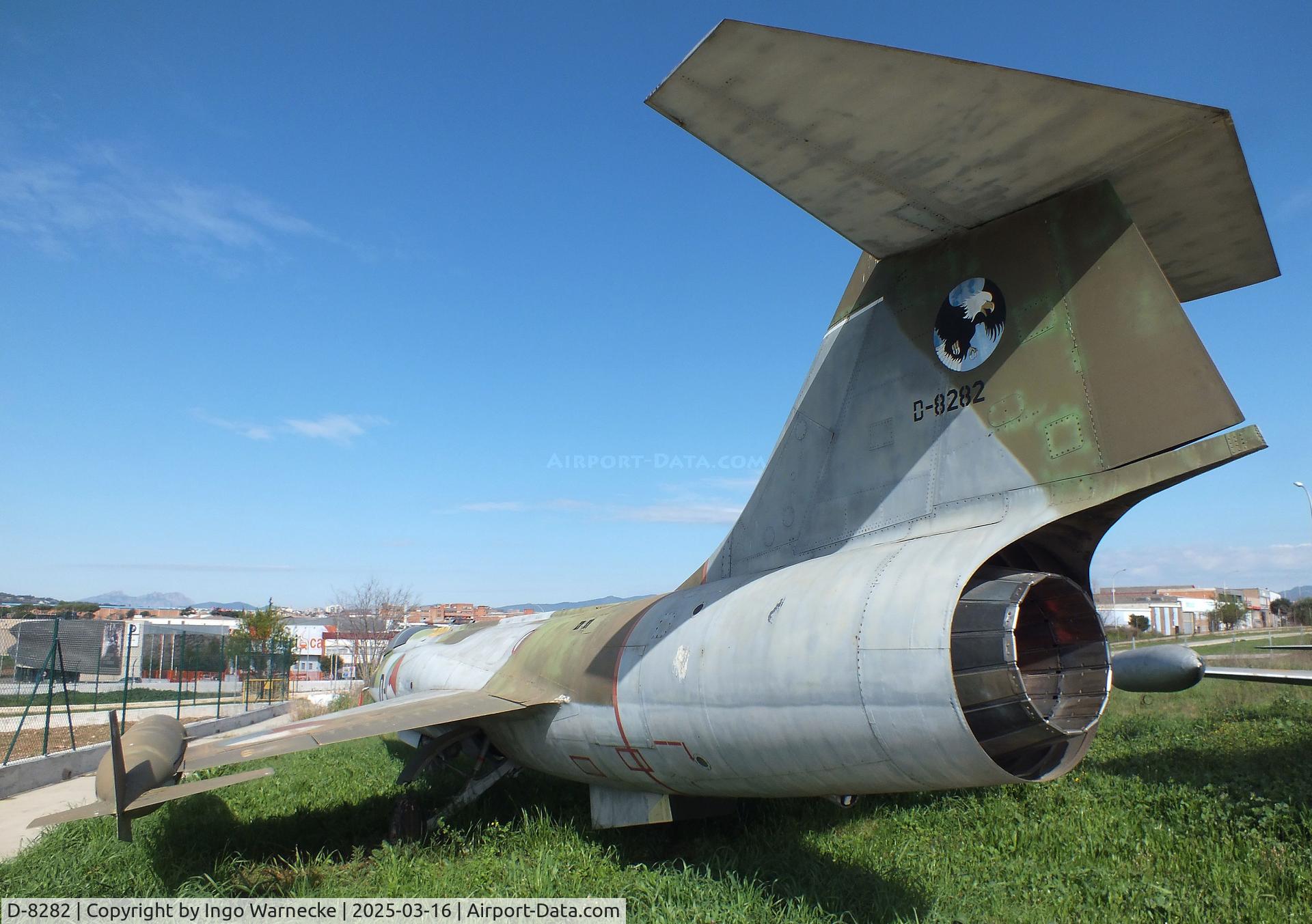 D-8282, Lockheed F-104G Starfighter C/N 693-8282, Lockheed F-104G Starfighter at the FPAC (Fundació Parc Aeronàutic de Catalunya) Museu Aeronàutic de Catalunya at Sabadell airport