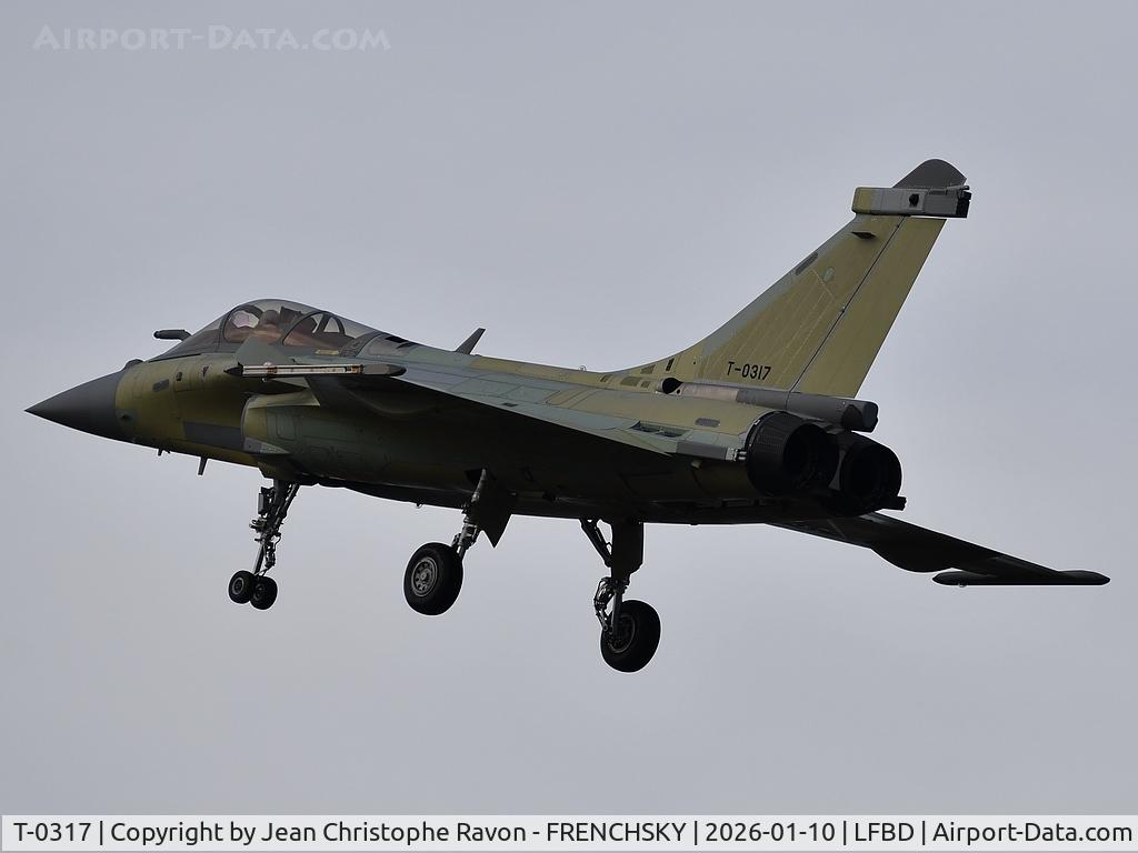 T-0317, 2025 DASSAULT AVIATION RAFALE C C/N 0317, test flight Indonésia Air Force