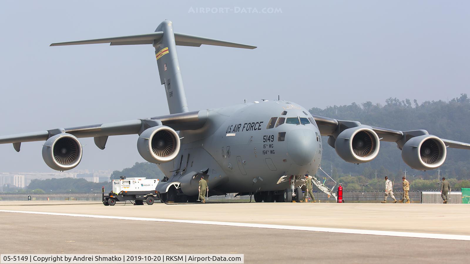 05-5149, 2005 Boeing C-17A Globemaster III C/N P-149, ADEX.