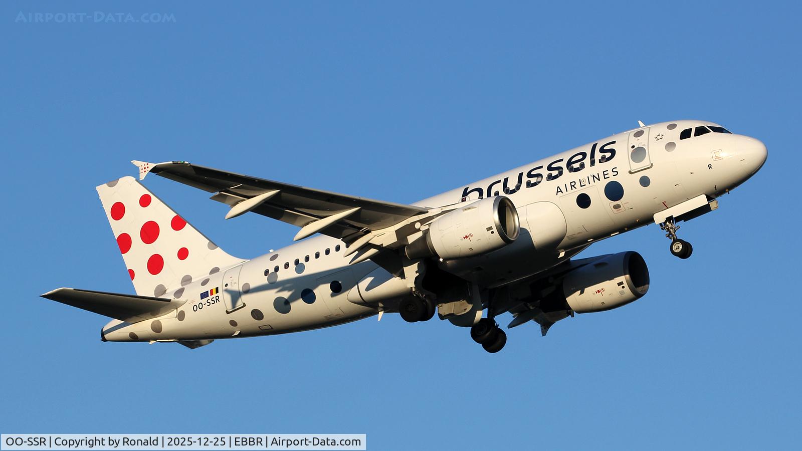 OO-SSR, 2010 Airbus A319-112 C/N 4275, at ebbr