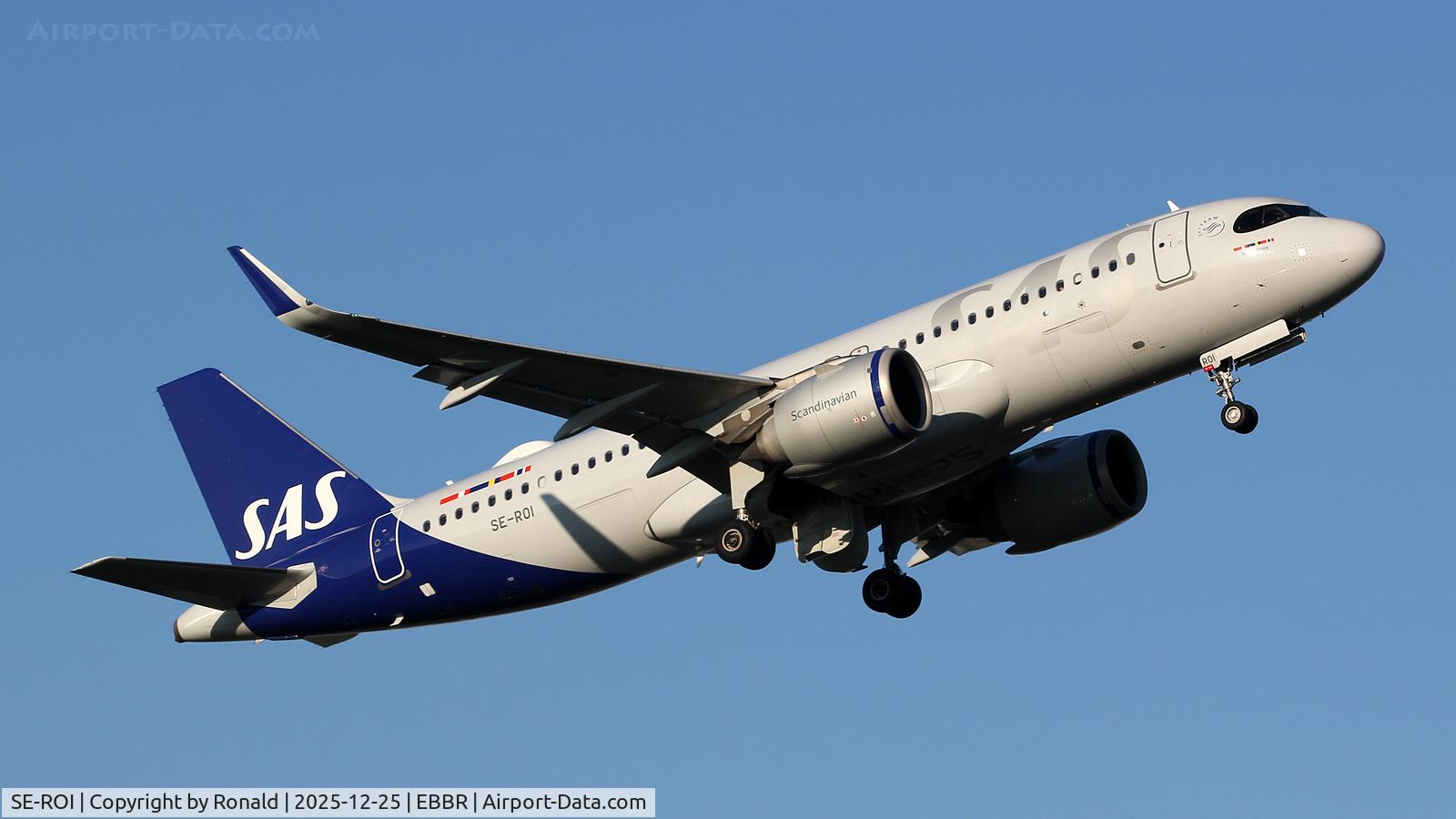 SE-ROI, 2019 Airbus A320-251N C/N 9247, at ebbr