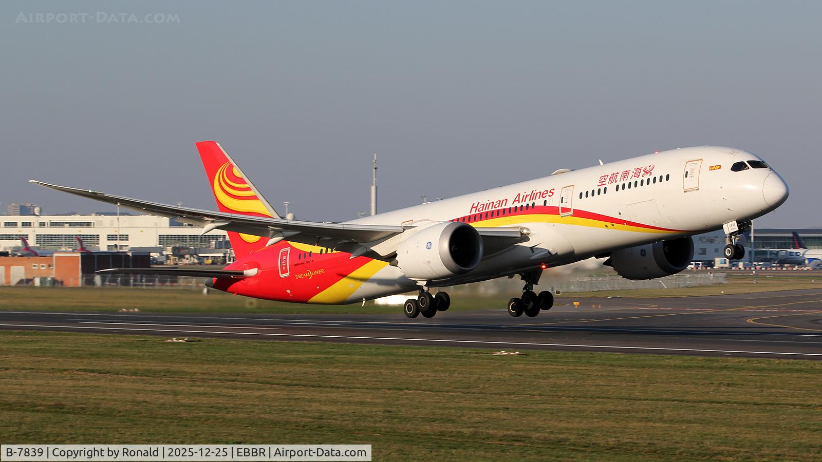 B-7839, 2016 Boeing 787-94P Dreamliner C/N 62714, at ebbr