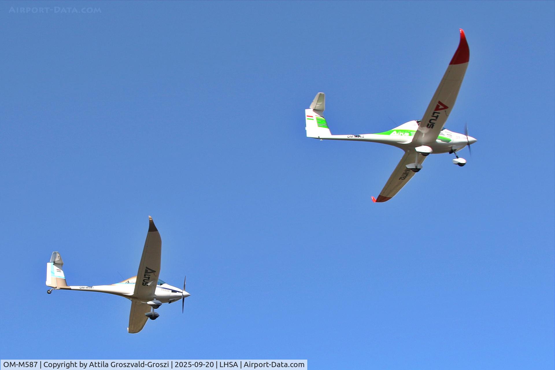 OM-M587, 2023 Altus Aero Altus C/N 002, LHSA - Szentkirályszabadja Airport, Hungary