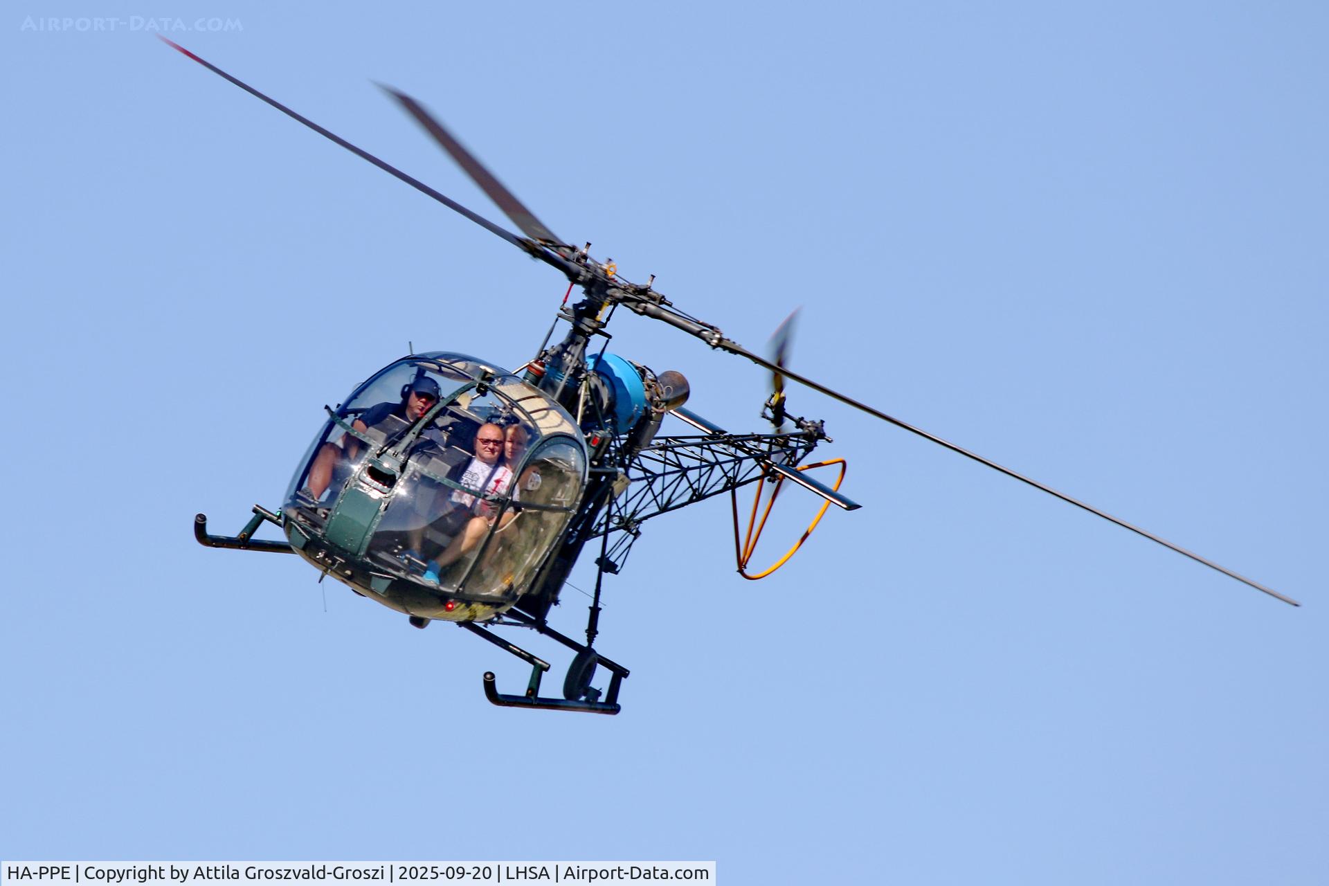HA-PPE, Sud SA-318C Alouette AST C/N 2046, LHSA - Szentkirályszabadja Airport, Hungary