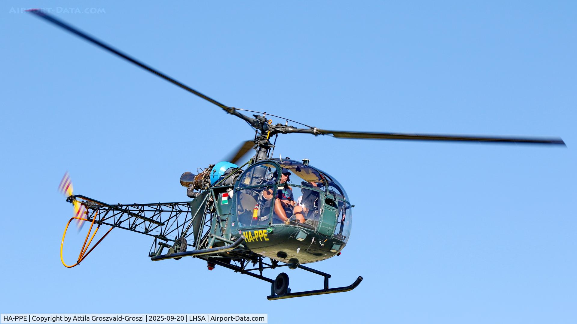 HA-PPE, Sud SA-318C Alouette AST C/N 2046, LHSA - Szentkirályszabadja Airport, Hungary