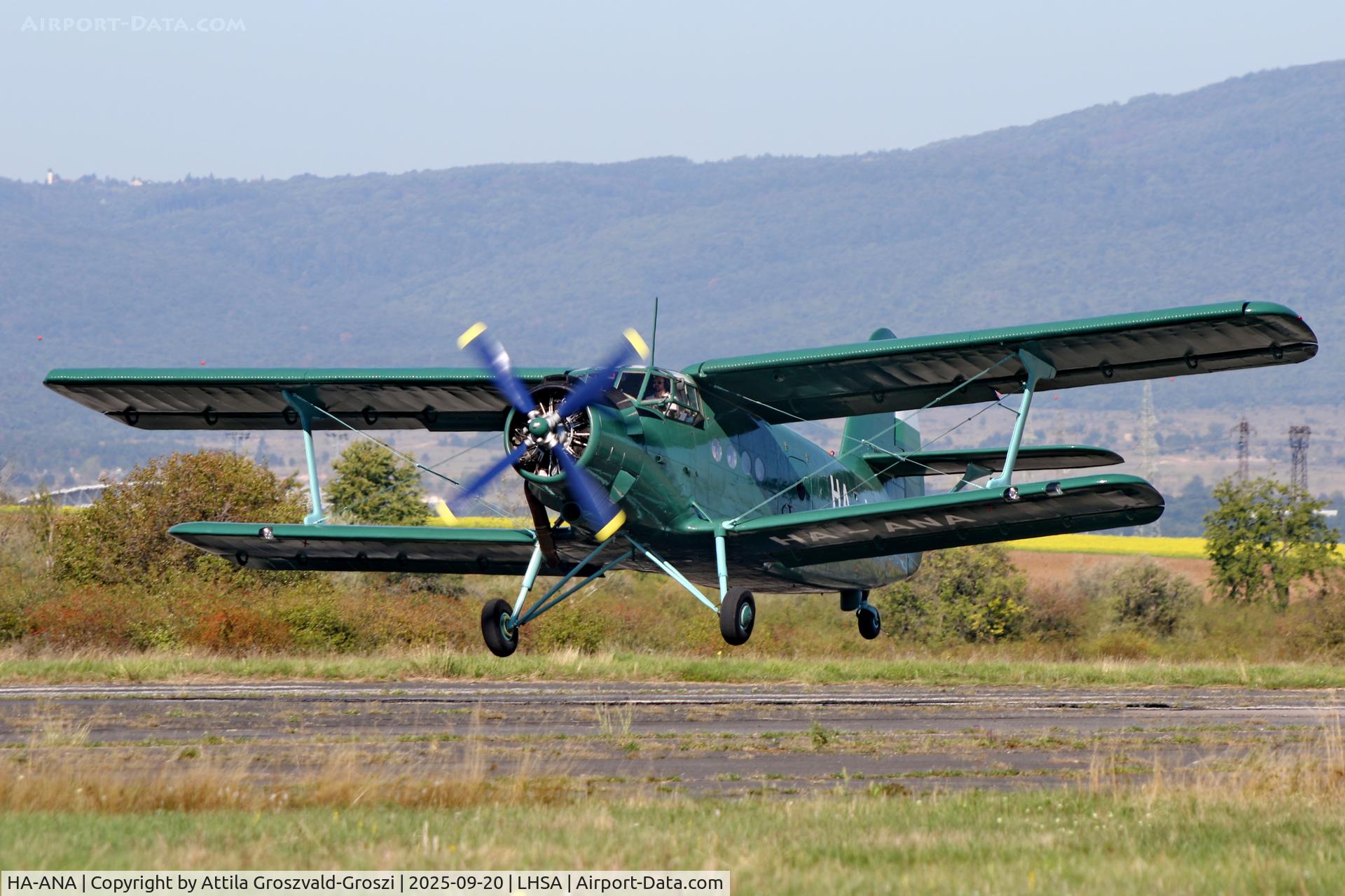 HA-ANA, 1979 PZL-Mielec An-2R C/N 1G186-07, LHSA - Szentkirályszabadja Airport, Hungary