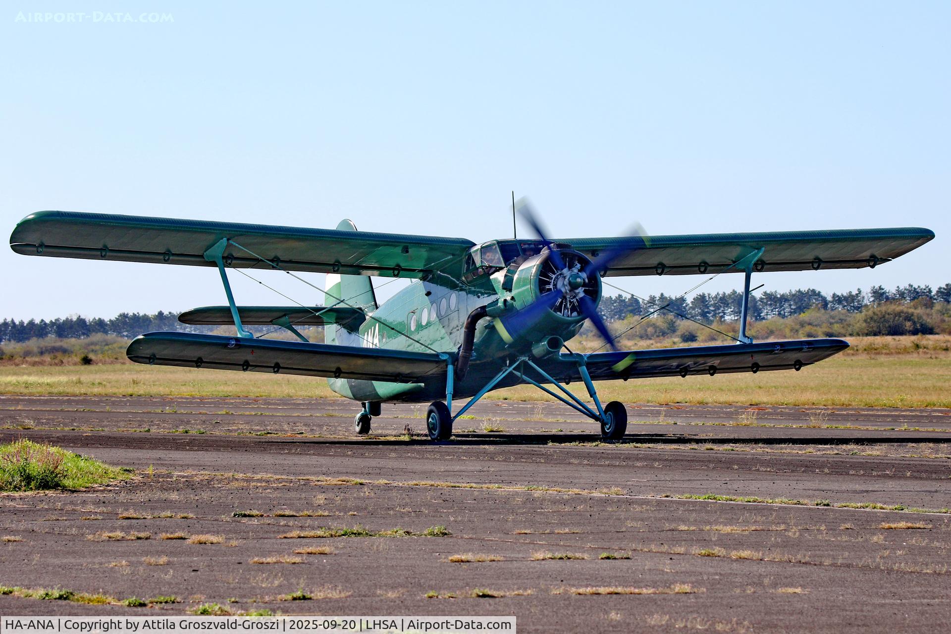 HA-ANA, 1979 PZL-Mielec An-2R C/N 1G186-07, LHSA - Szentkirályszabadja Airport, Hungary