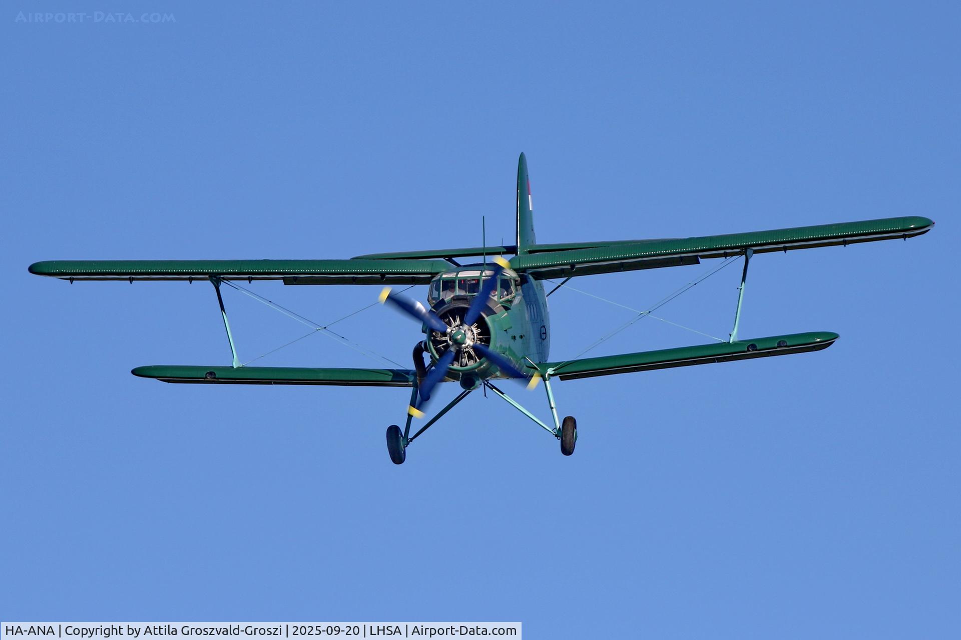 HA-ANA, 1979 PZL-Mielec An-2R C/N 1G186-07, LHSA - Szentkirályszabadja Airport, Hungary