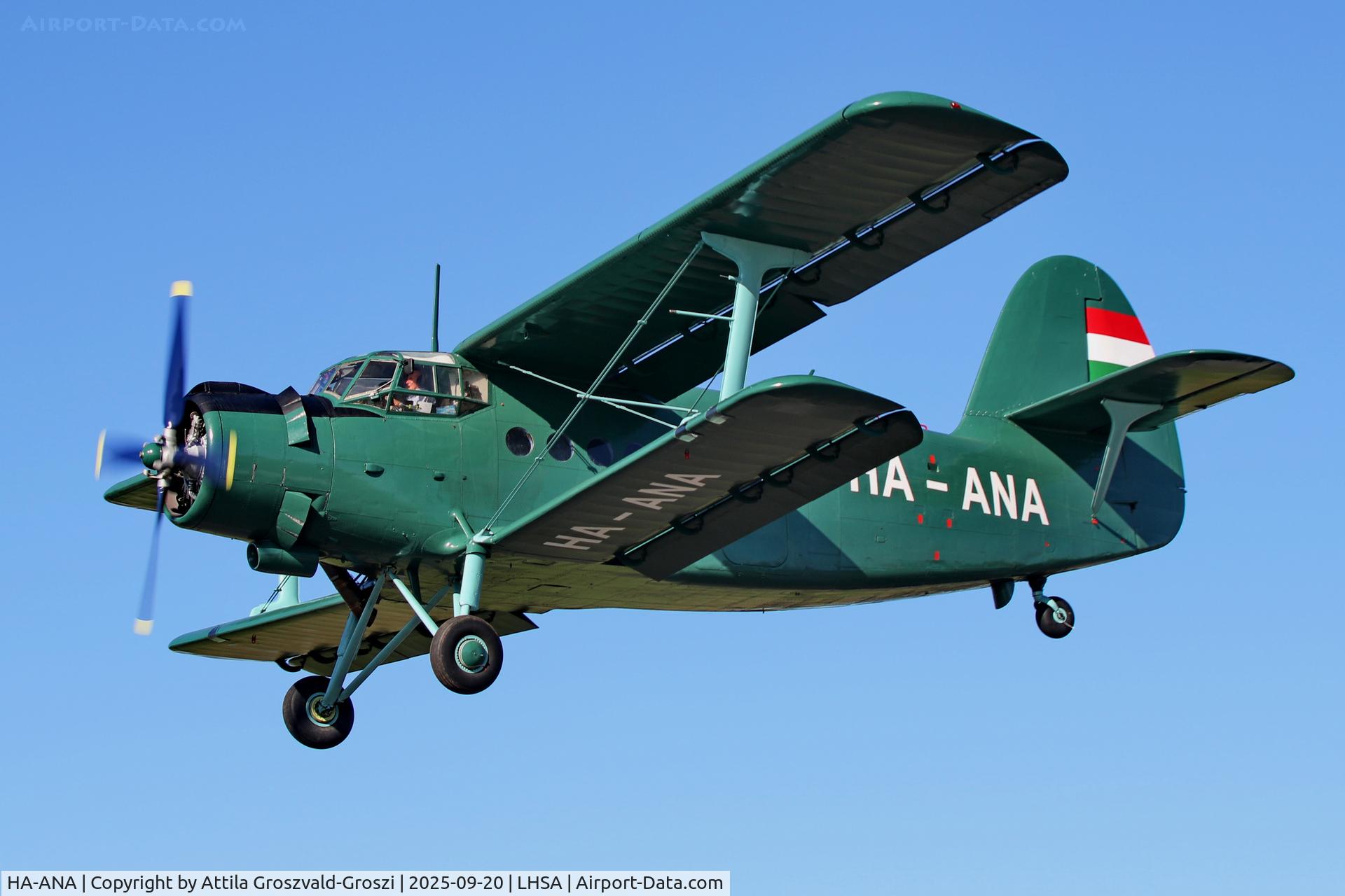 HA-ANA, 1979 PZL-Mielec An-2R C/N 1G186-07, LHSA - Szentkirályszabadja Airport, Hungary
