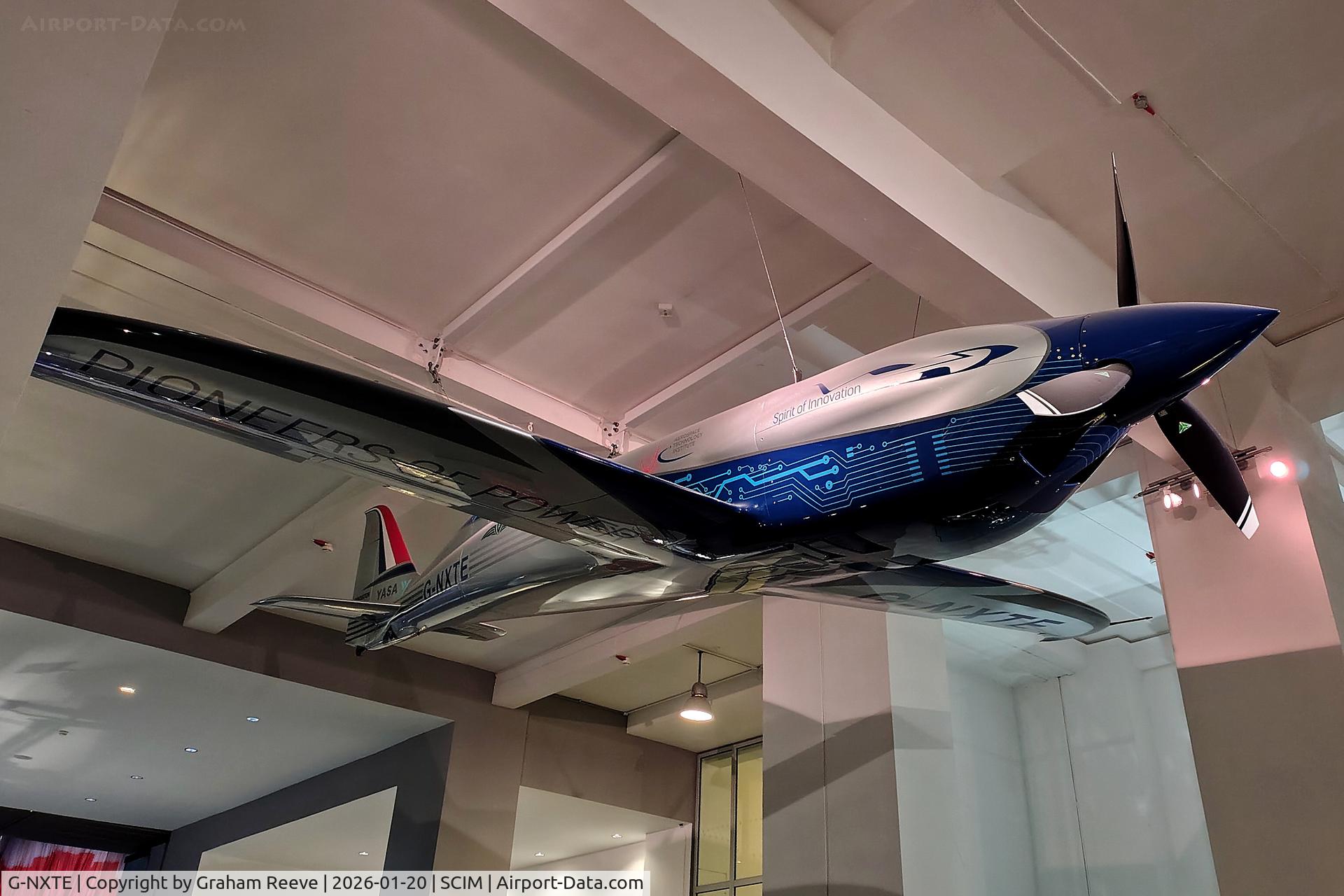 G-NXTE, 2020 Electroflight NXTE C/N 001, On display at the Science Museum London.
