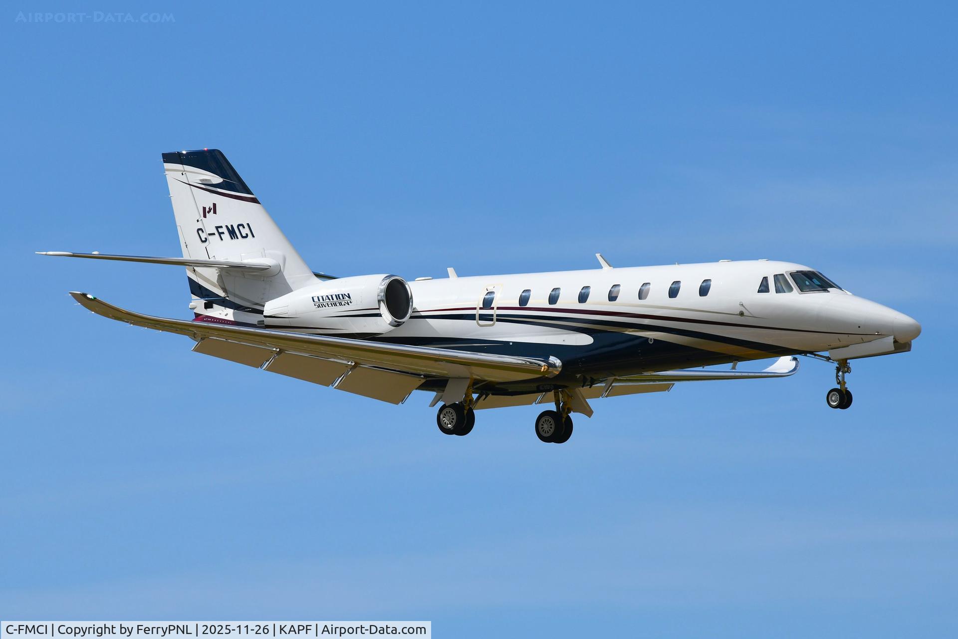 C-FMCI, 2015 Cessna 680 Citation Sovereign C/N 680-0552, Mountain CI Holdings Ltd Ce680A