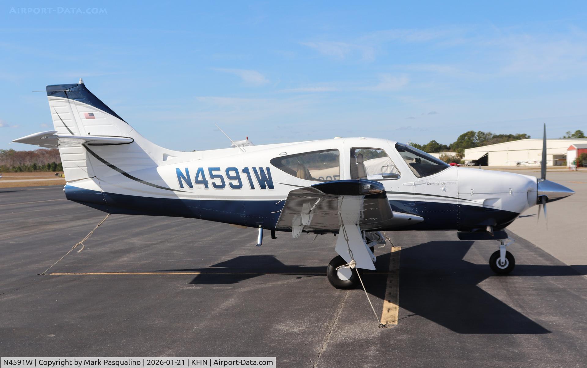 N4591W, 1976 Rockwell International 112TC Commander C/N 13081, Rockwell 112TC