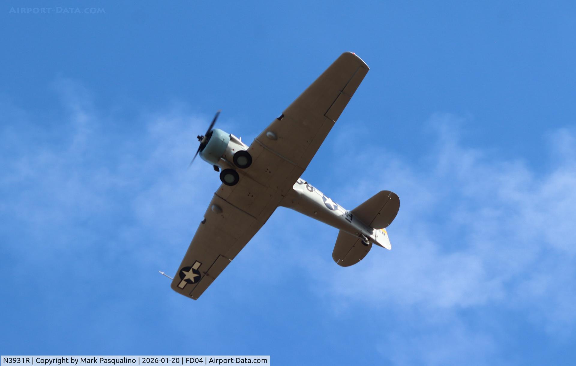 N3931R, North American AT-6B Texan C/N 84-923, North American AT-6B