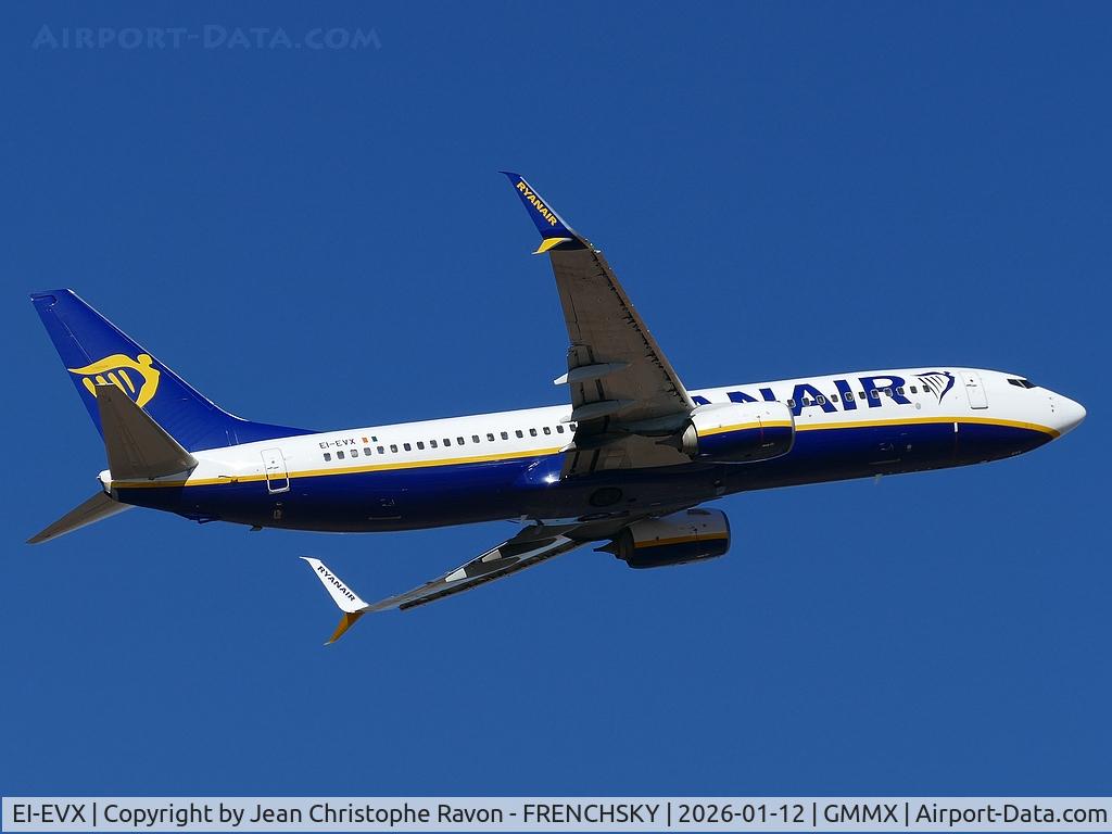 EI-EVX, 2012 Boeing 737-8AS C/N 40317, FR8204 to La Rochelle LRH