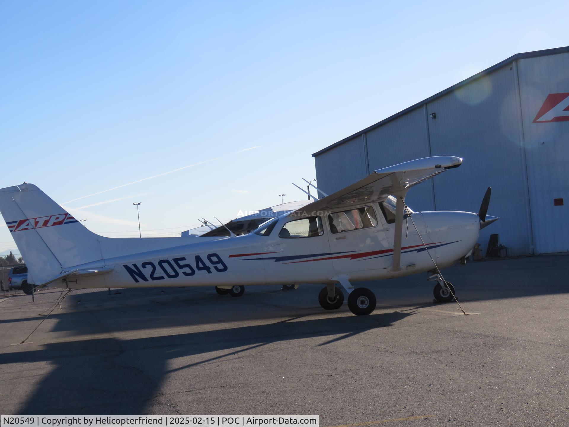N20549, 2020 Cessna 172S C/N 172S12527, Parked at ATP