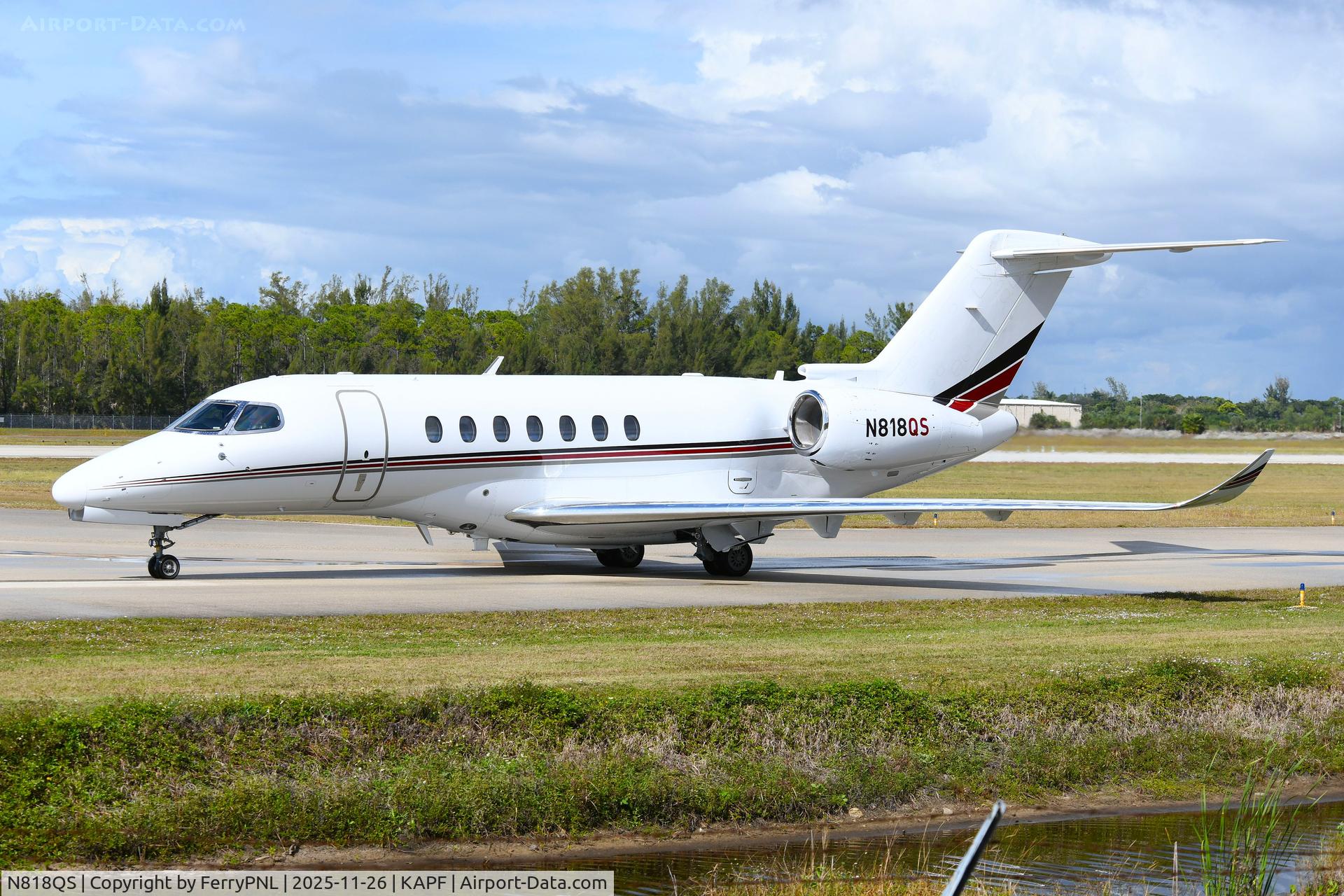 N818QS, 2021 Cessna 700 Citation Longitude C/N 700-0055, Netjets Ce700 Longitude