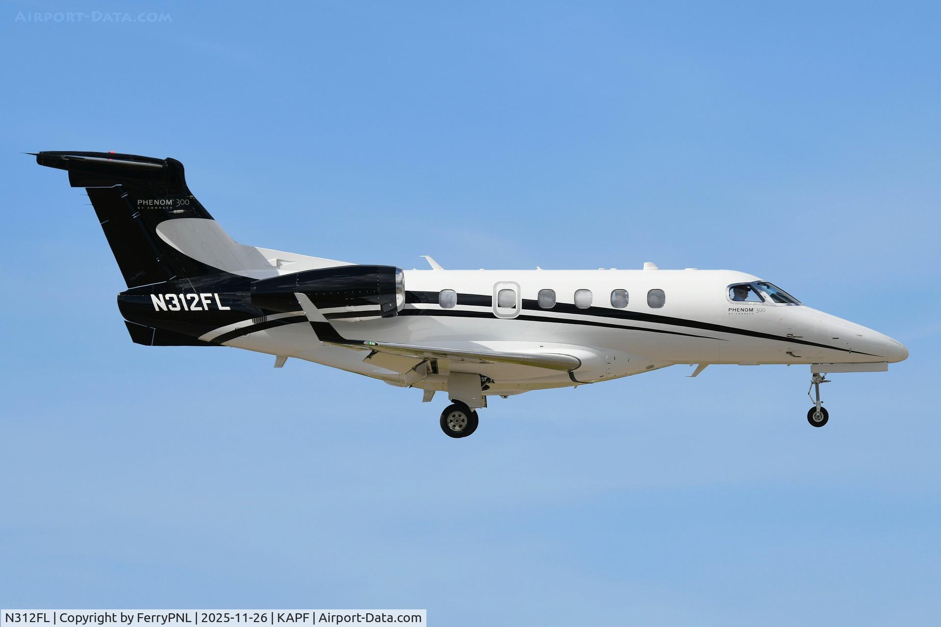 N312FL, 2011 Embraer EMB-505 Phenom 300 C/N 50500037, BAM Acquistions LLC EMB505
