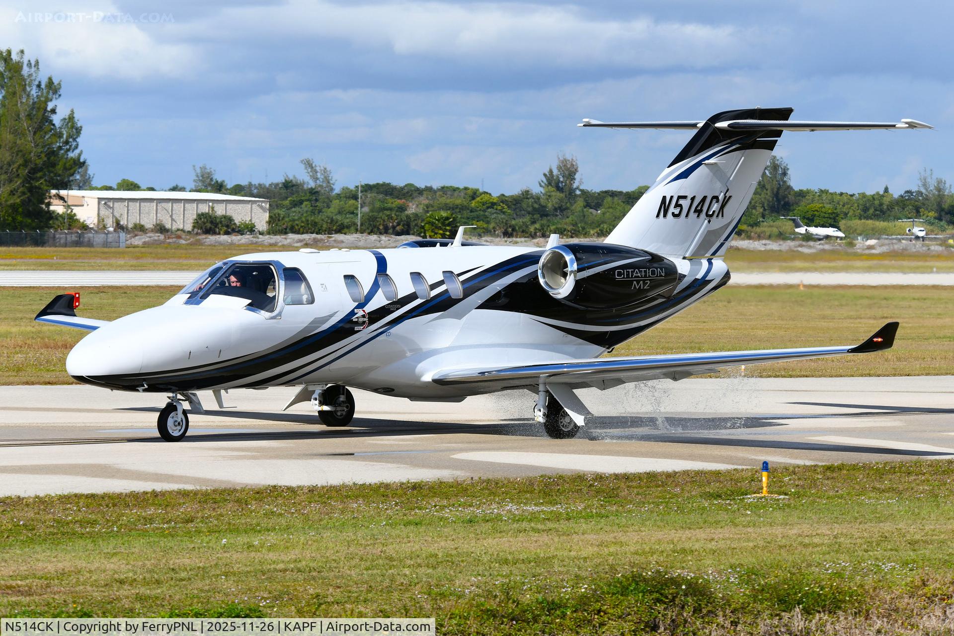 N514CK, 2021 Cessna 525 CitationJet M2 C/N 525-1096, Kenvic Aviation Ce525M2
