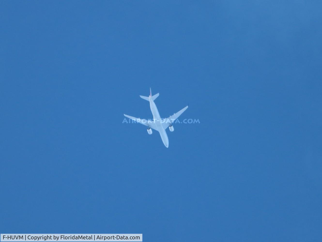 F-HUVM, 2024 Airbus A350-941 C/N 668, AFR A359  zx  in flight ord-cdg over Michigan