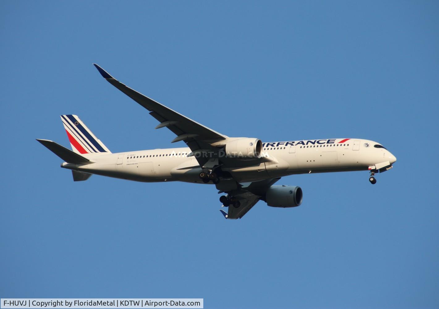F-HUVJ, 2024 Airbus A350-941 C/N 660, AFR A359  zx cdg, lfpg-dtw