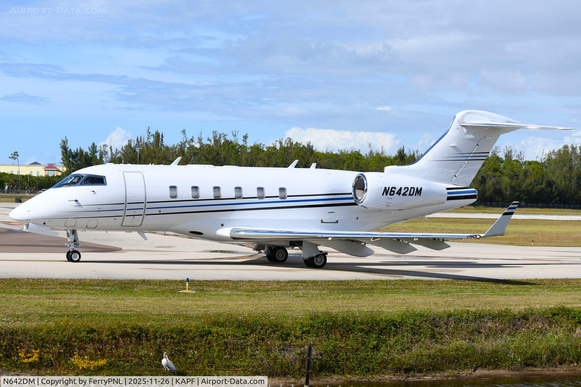 N642DM, 2008 Bombardier Challenger 300 C/N 20199, Miller Challenger LLC CL300
