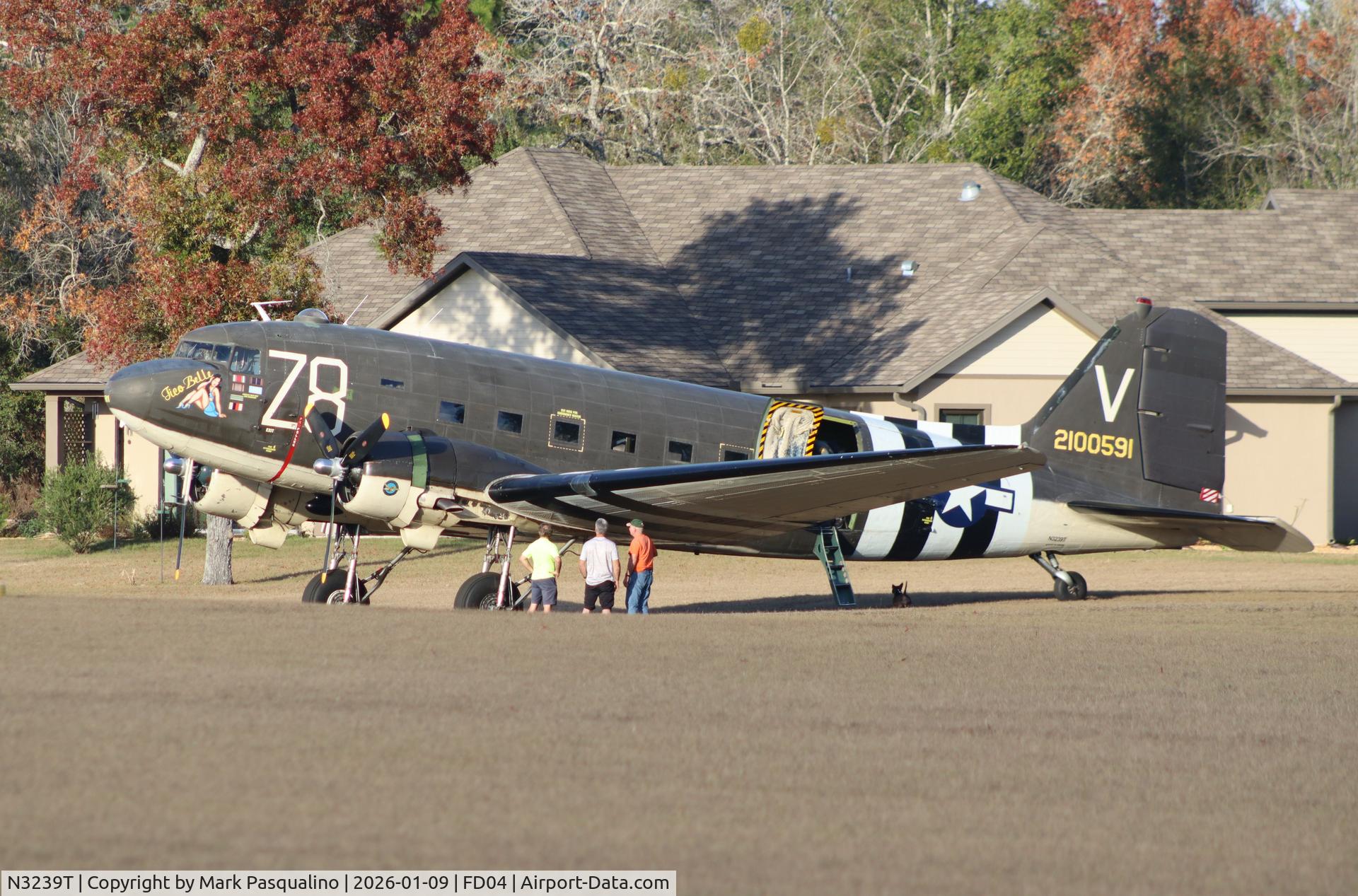 N3239T, 1943 Douglas DC3C-S1C3G (C-47A-65-DL) C/N 19054, Douglas DC3C-S1C3G (C-47A-65-DL)