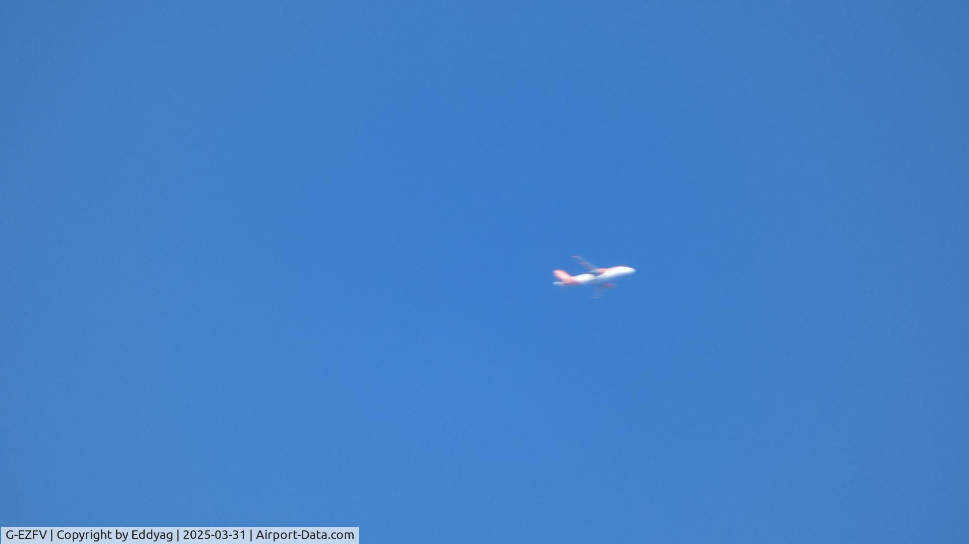 G-EZFV, 2010 Airbus A319-111 C/N 4327, easyJet