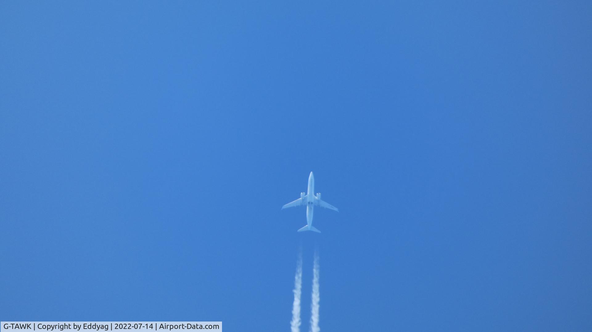 G-TAWK, 2012 Boeing 737-8K5 C/N 37239, TUI Airways