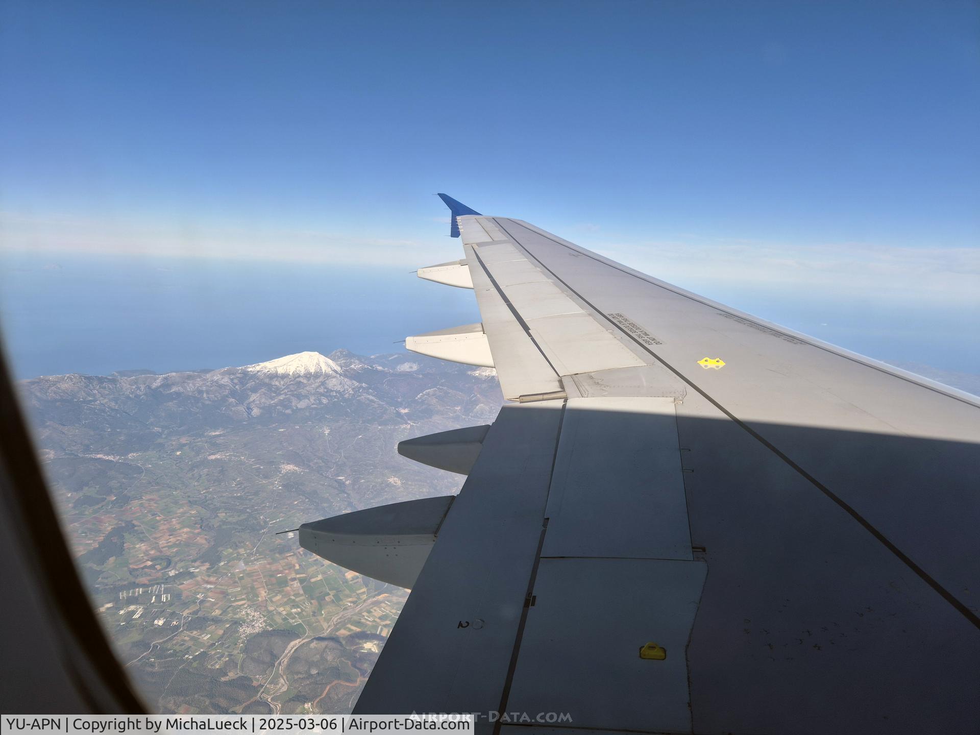 YU-APN, Airbus 319-100 C/N 3911, BEG-ATH