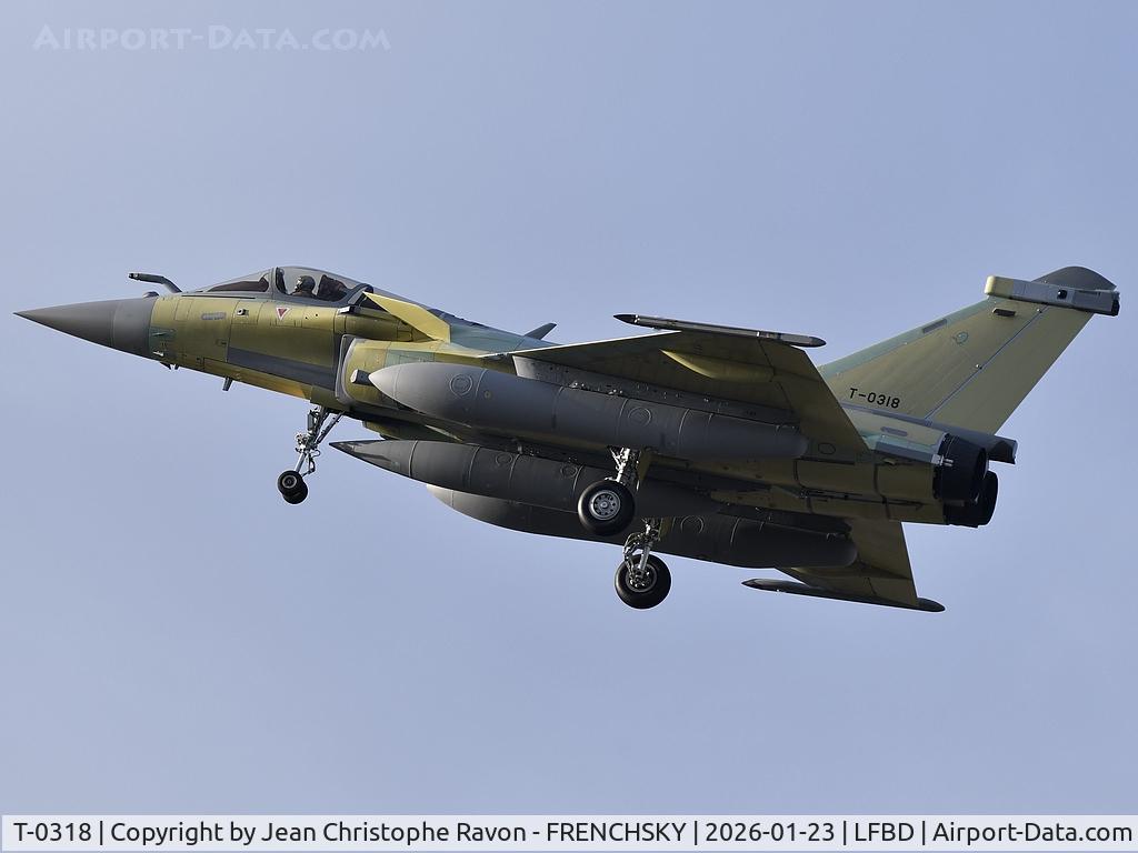 T-0318, 2025 DASSAULT AVIATION RAFALE C C/N 0318, MEDOC 05, futur Tentara Nasional Indonesia Angkatan Udara
