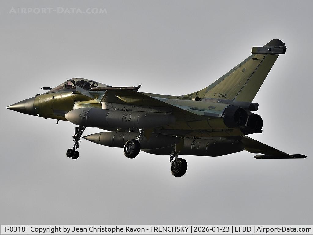 T-0318, 2025 DASSAULT AVIATION RAFALE C C/N 0318, MEDOC 05, futur Tentara Nasional Indonesia Angkatan Udara