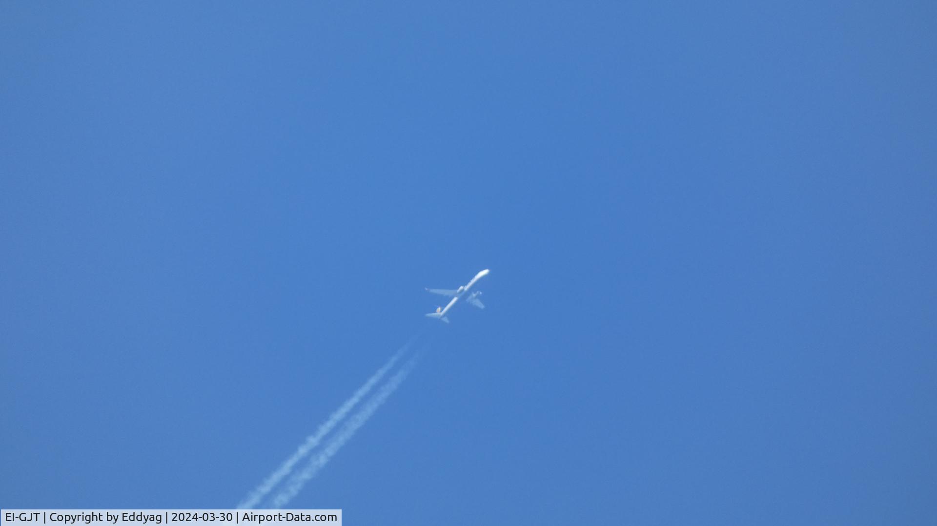 EI-GJT, 2018 Boeing 737-800 C/N 44837, Ryanair