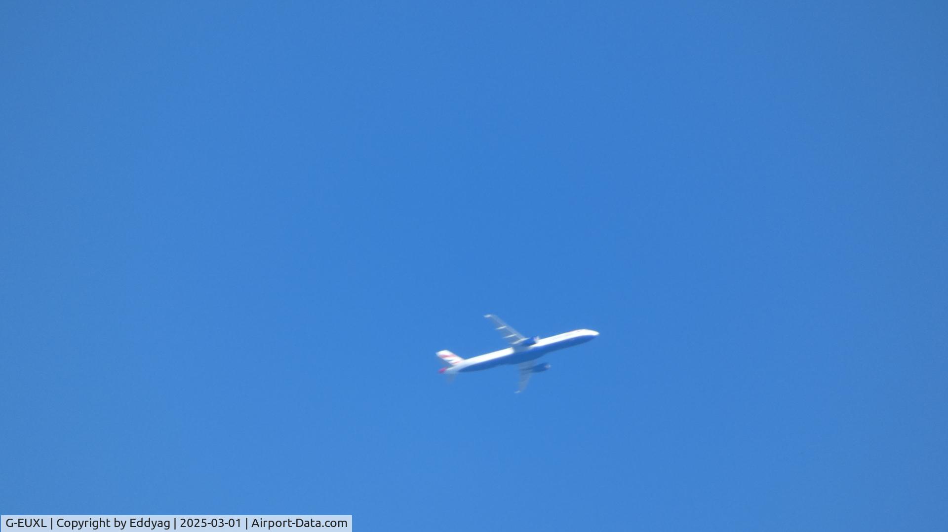 G-EUXL, 2007 Airbus A321-231 C/N 3254, BA Euroflyer