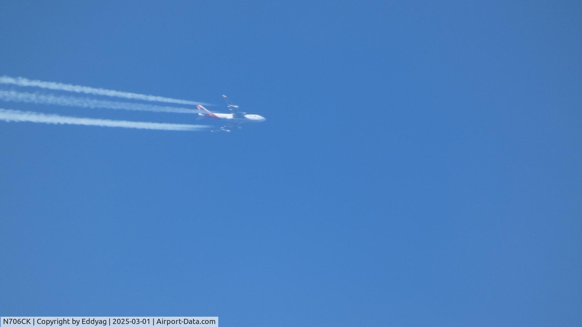 N706CK, 2001 Boeing 747-4B5F/SCD C/N 27073, Kalitta Air