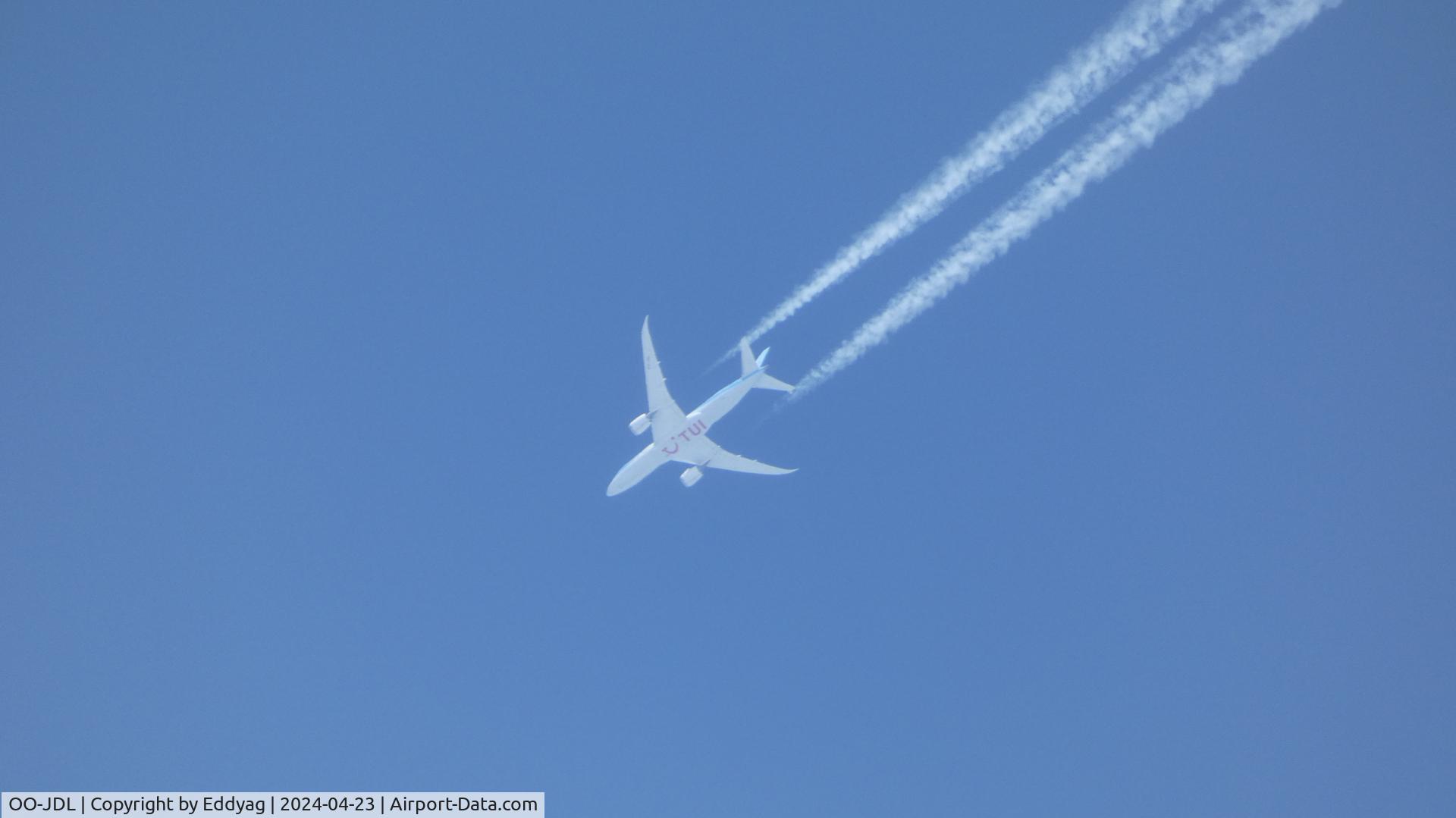 OO-JDL, 2013 Boeing 787-8 Dreamliner C/N 34425, TUI fly Belgium