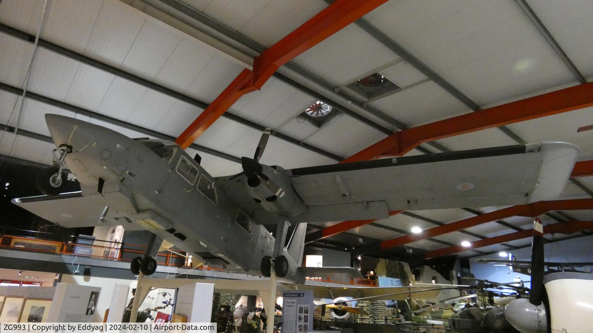 ZG993, 1988 Britten-Norman BN-2T Islander AL1 C/N 2202, Army Flying Museum